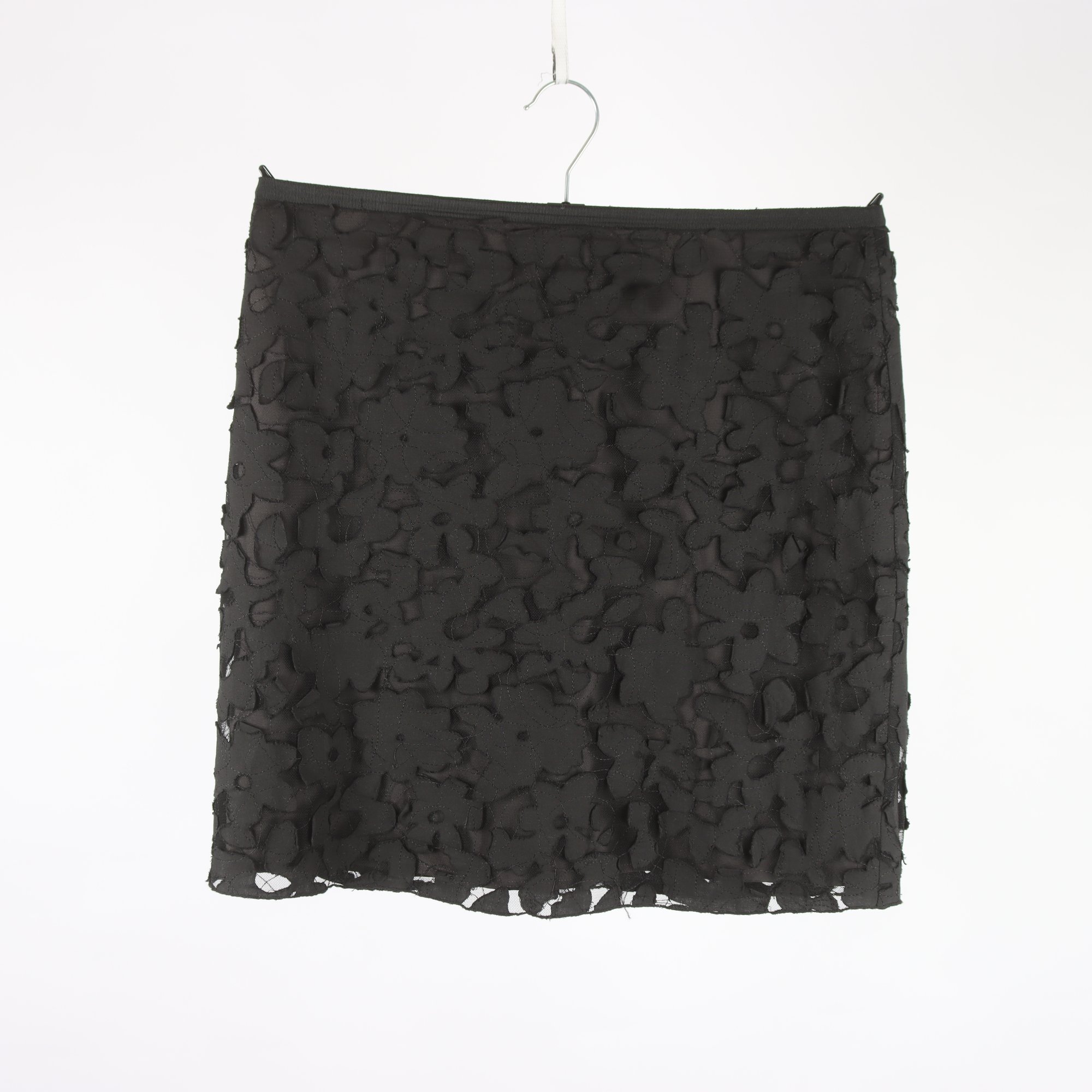 Kjol, Saks Fifth Avenue, svart, stl. 8 (M)
