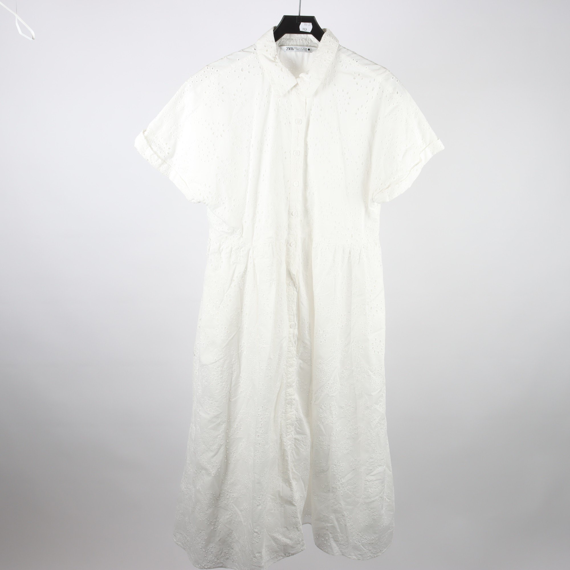 Klänning, Zara, vit, stl. XL