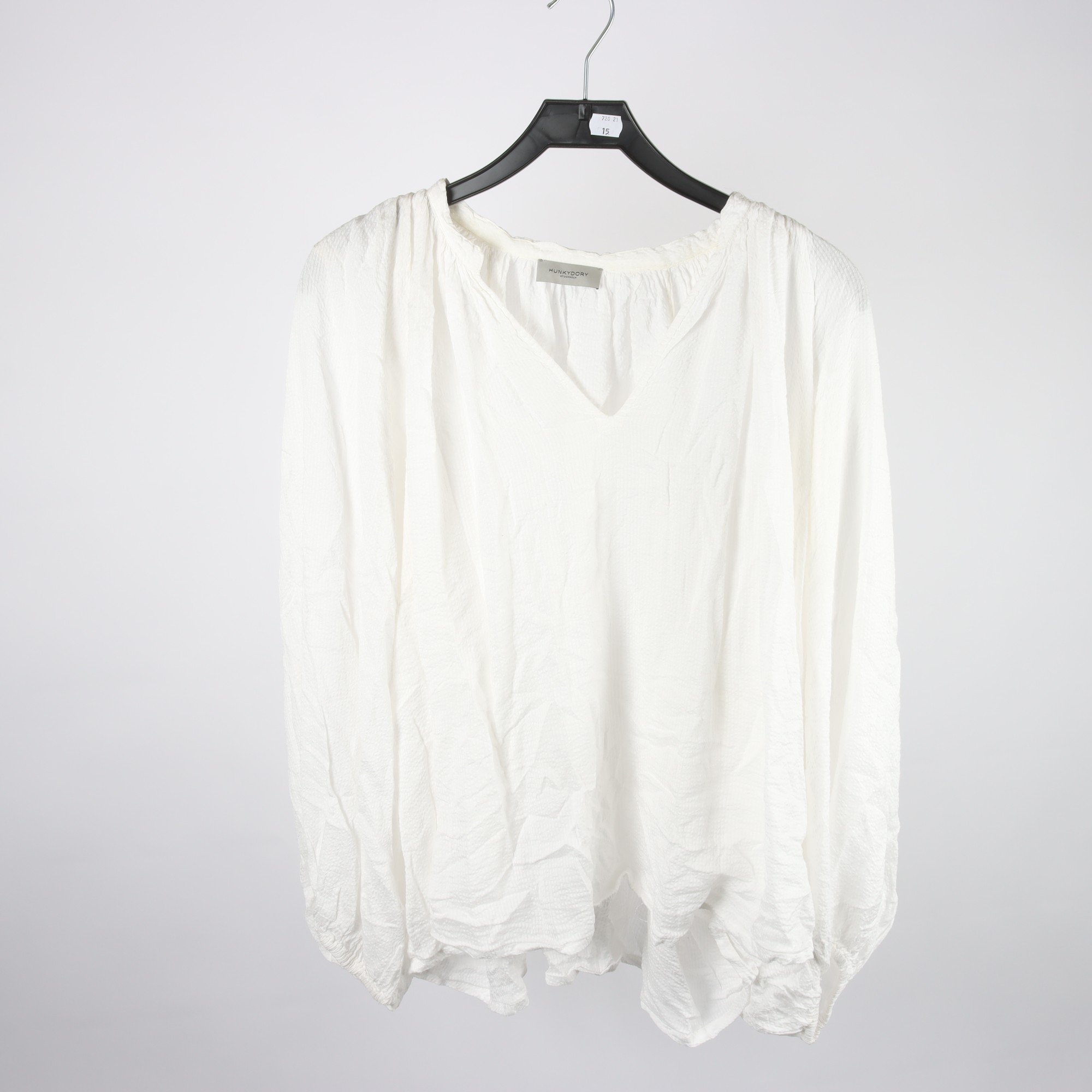 Blus, Hunkydory, vit, stl. M