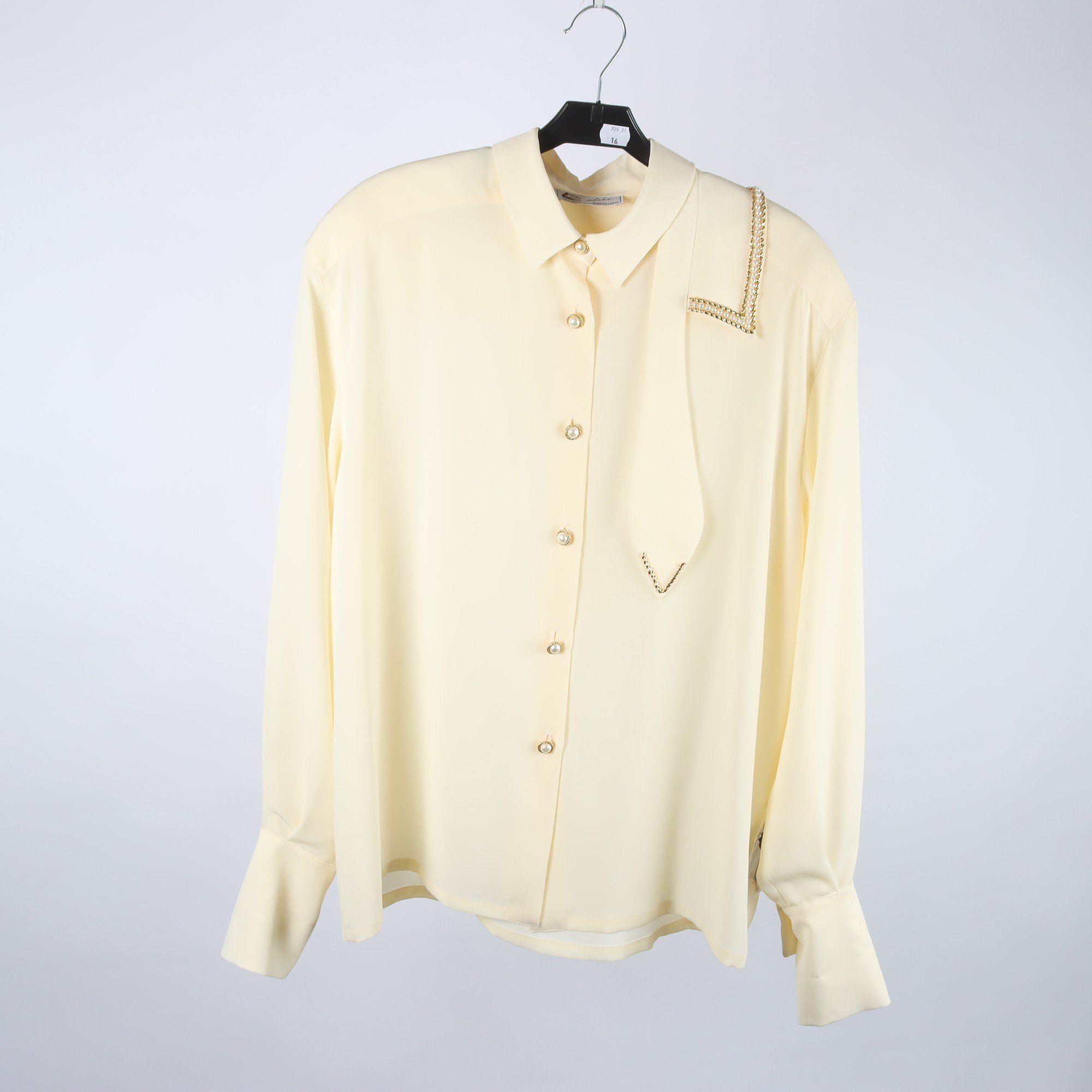 Blus, Elebe Barcelona, ljusgul, stl. 42