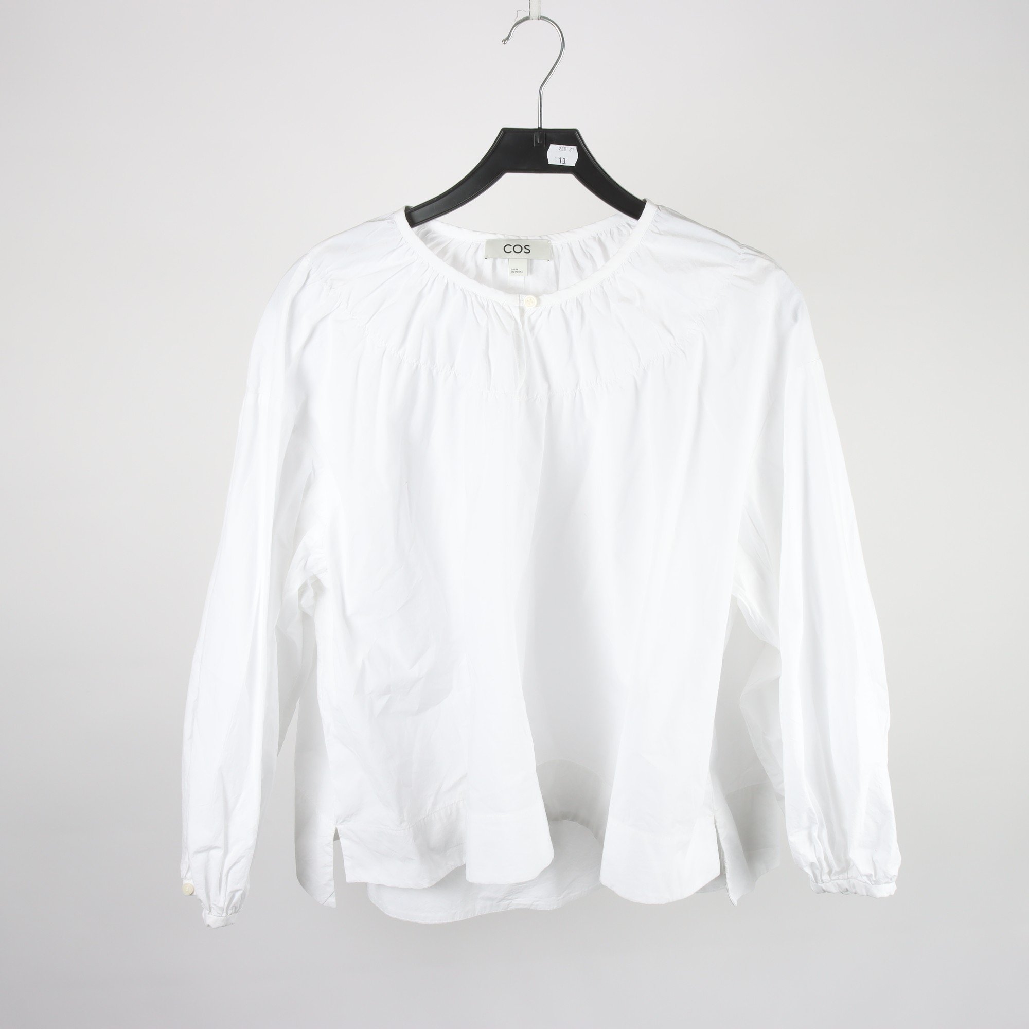 Blus, COS, vit, stl. M