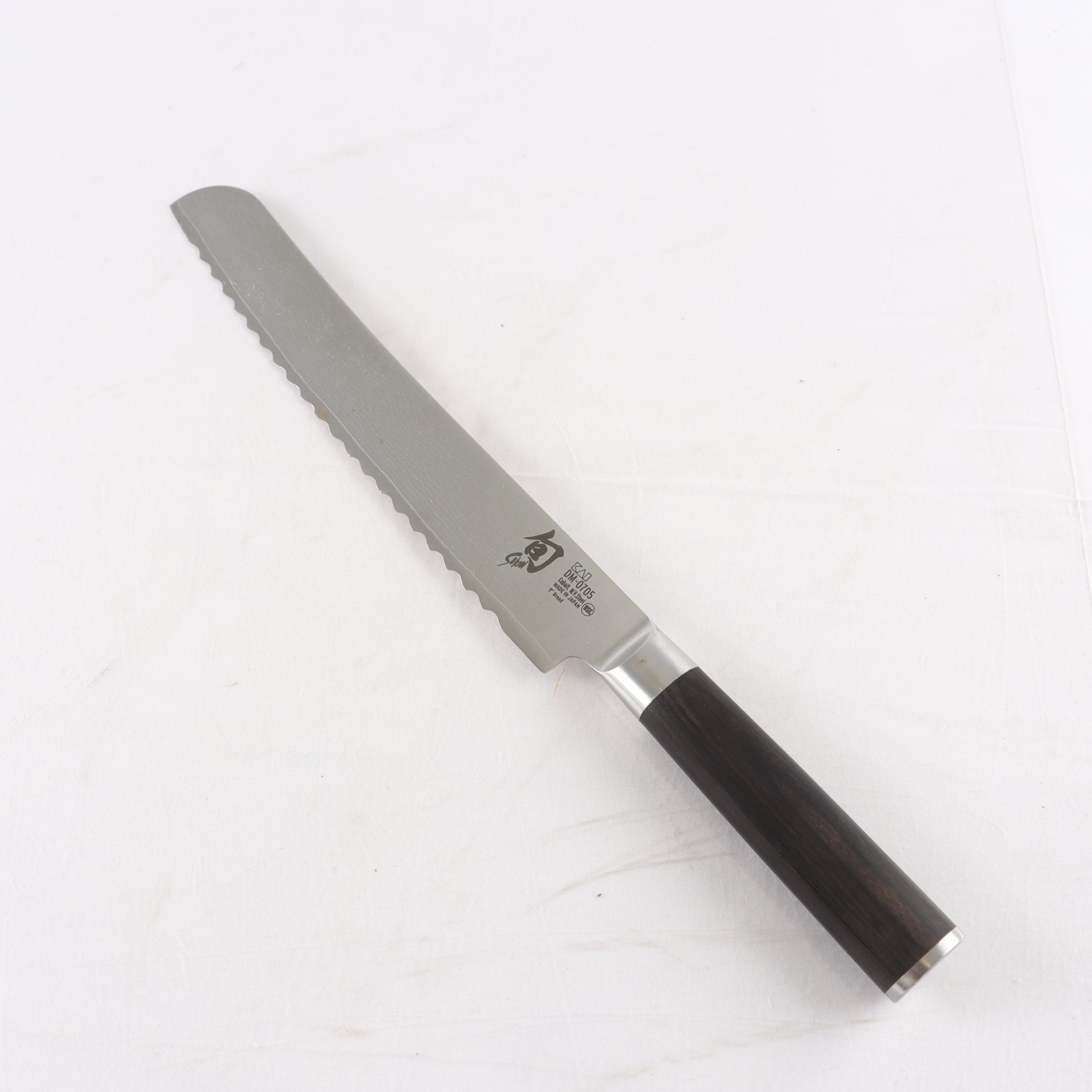 Kniv, brödkniv, Kai Shun Classic DM 0705, damaskusstål, Japan