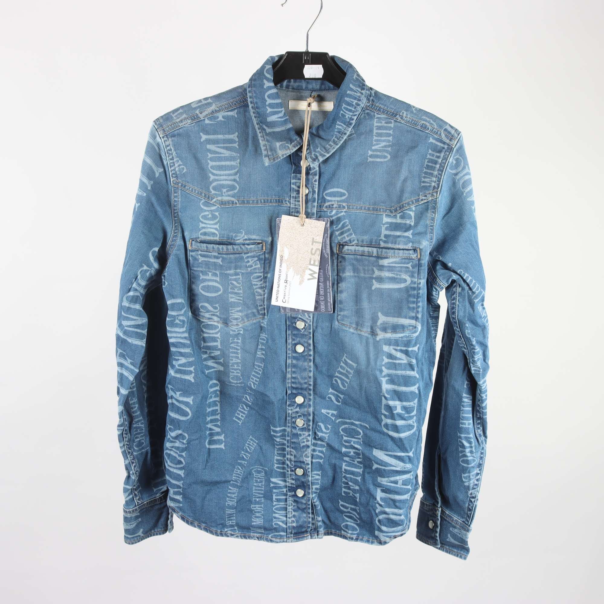 Jeansskorta, West, Creative Room, blå, stl. ca. S.