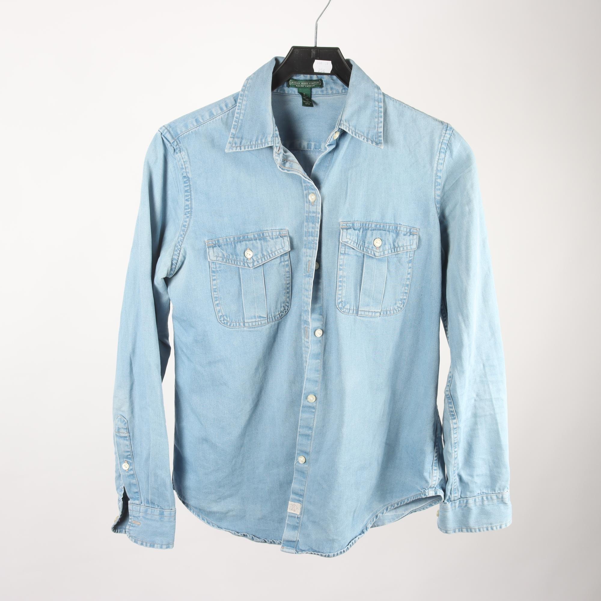 Jeansskjorta, Ralph Lauren, blå, stl. S.