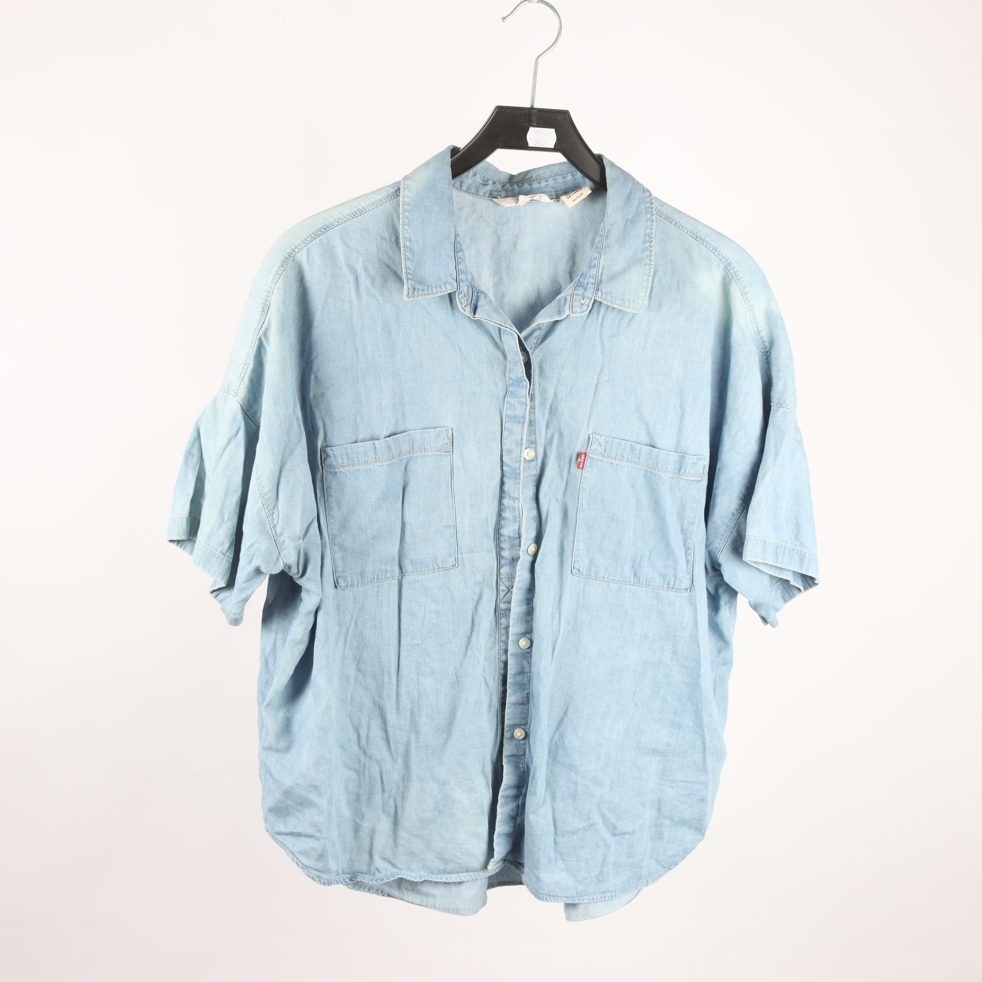 Jeansskjorta, Levis, blå, stl. XL.