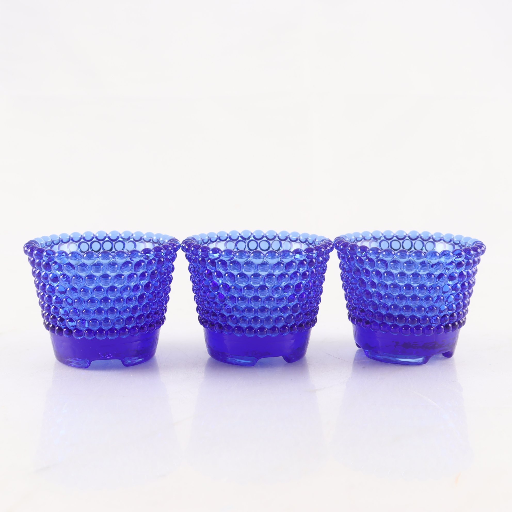 Ljuslykta, glas, ”Pärlan”, Reijmyre, 3 st