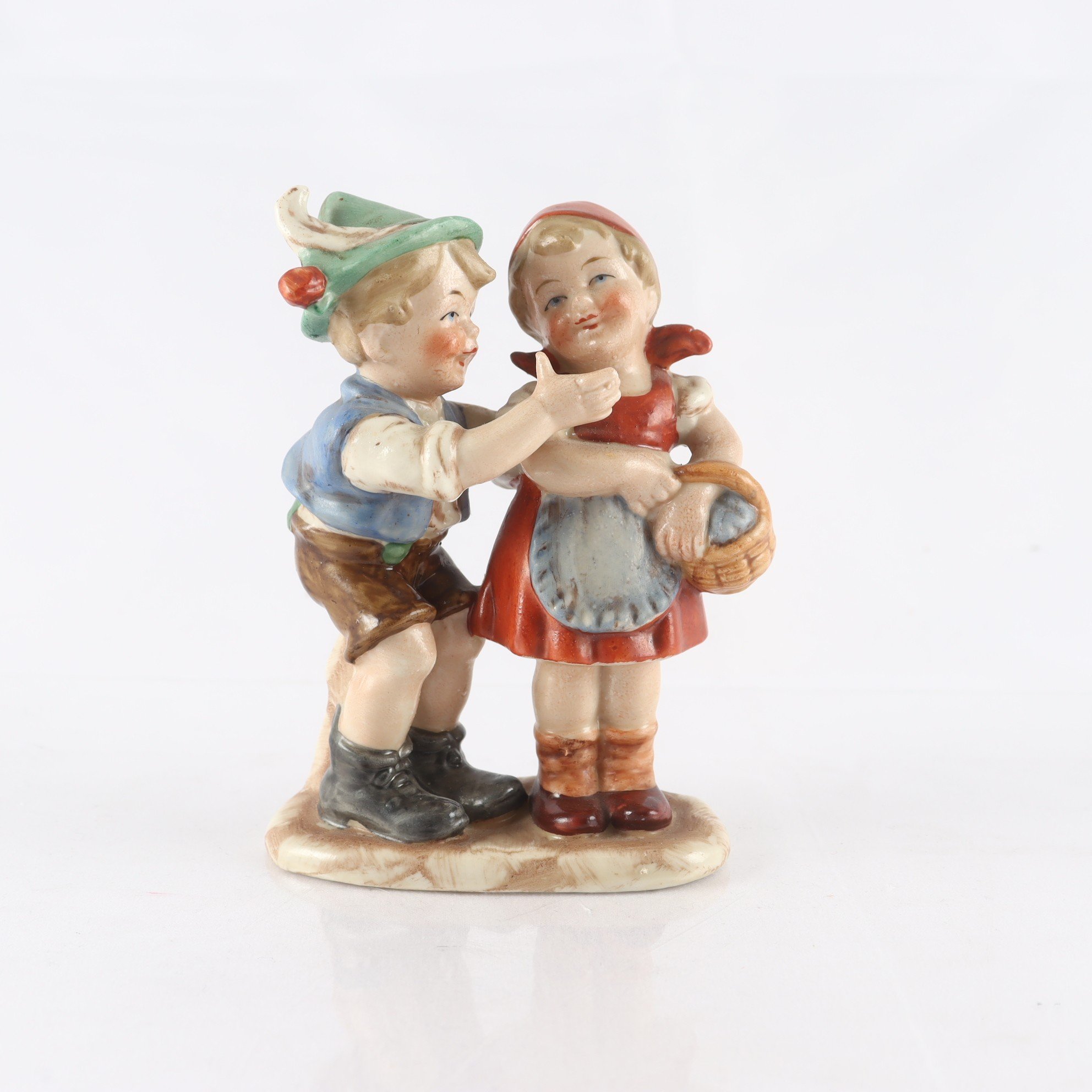 Figurin, porslin, Wagner & Apel Bertram, Tyskland