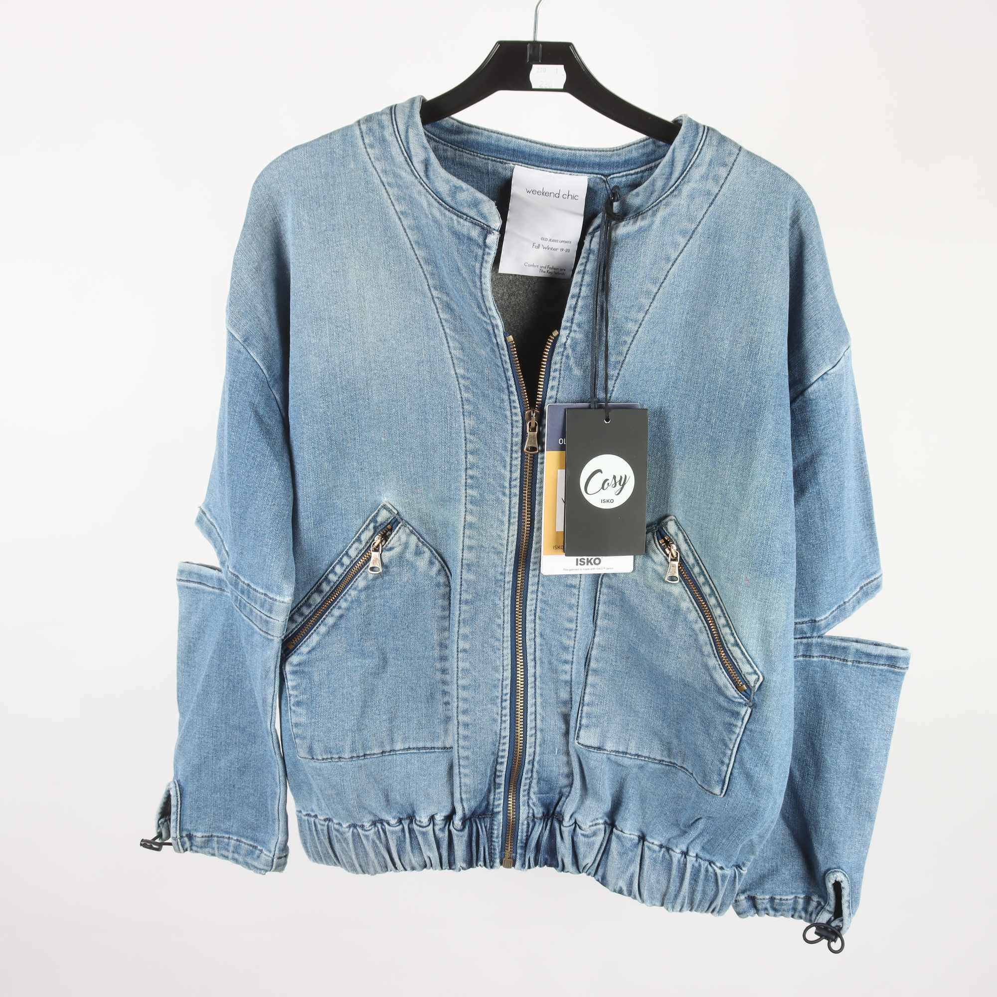 Jeansjacka, Isko Denim, blå, stl. ca. M.