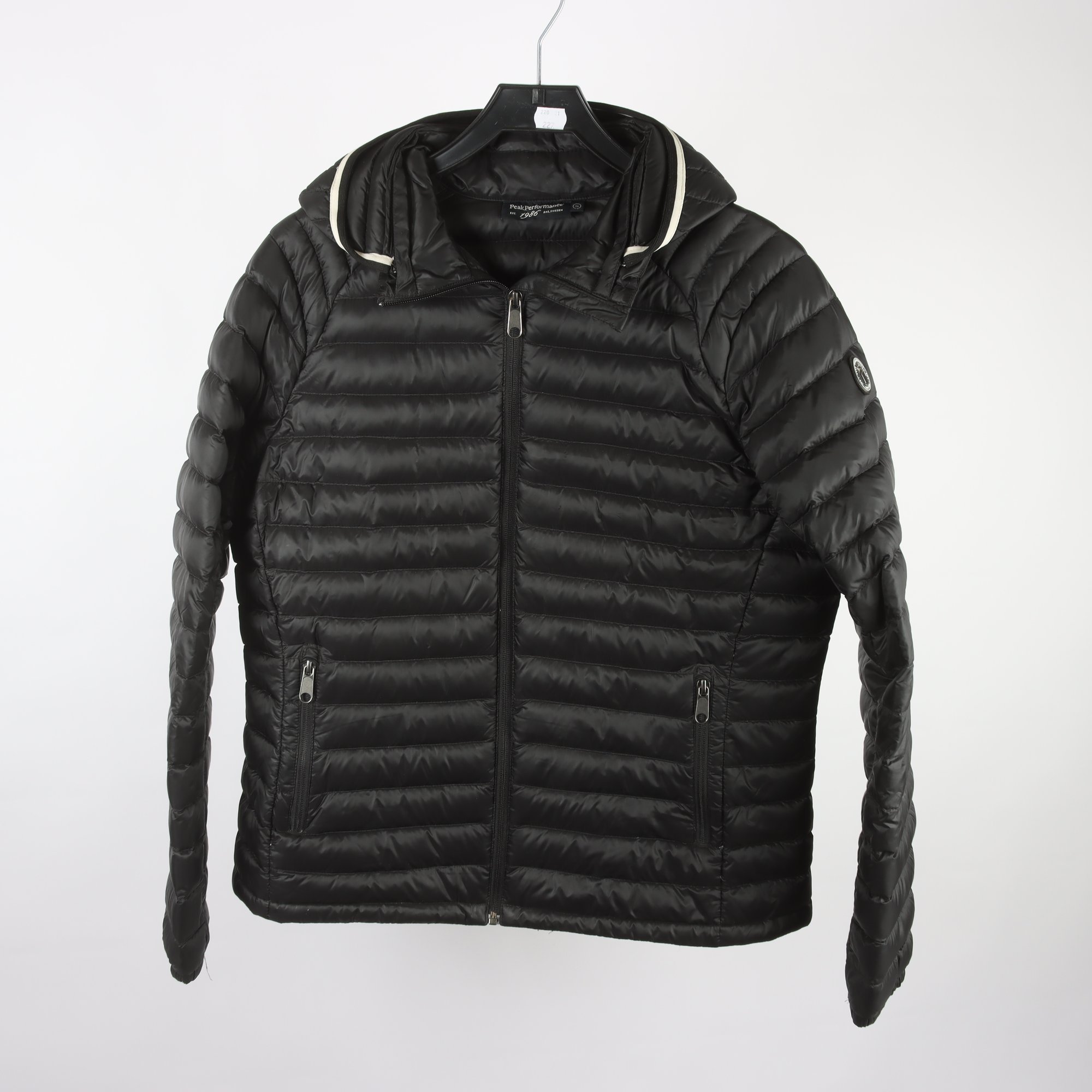 Dunjacka, Peak Performance, svart, stl. XL.