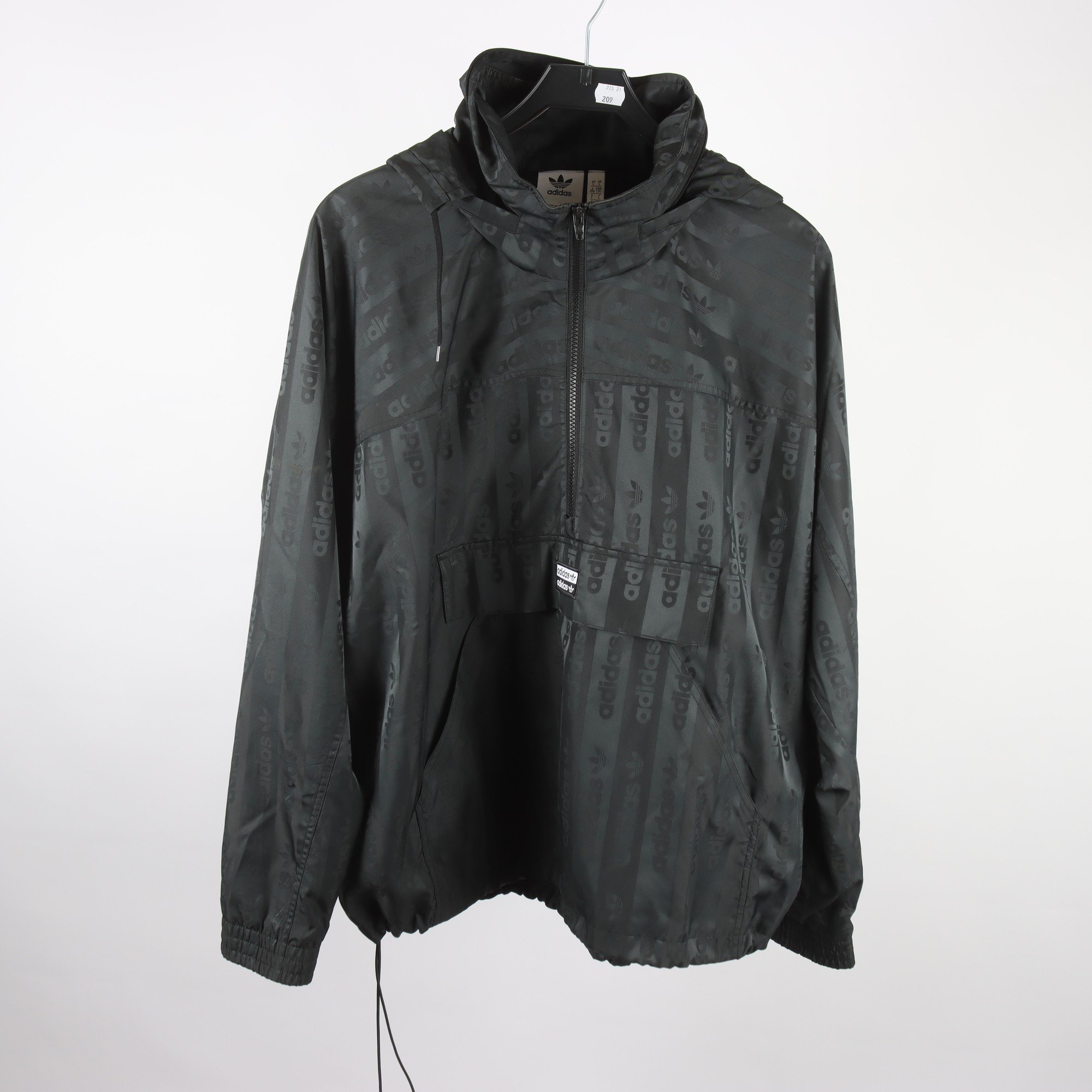 Anorak, Adidas, svart, stl. L