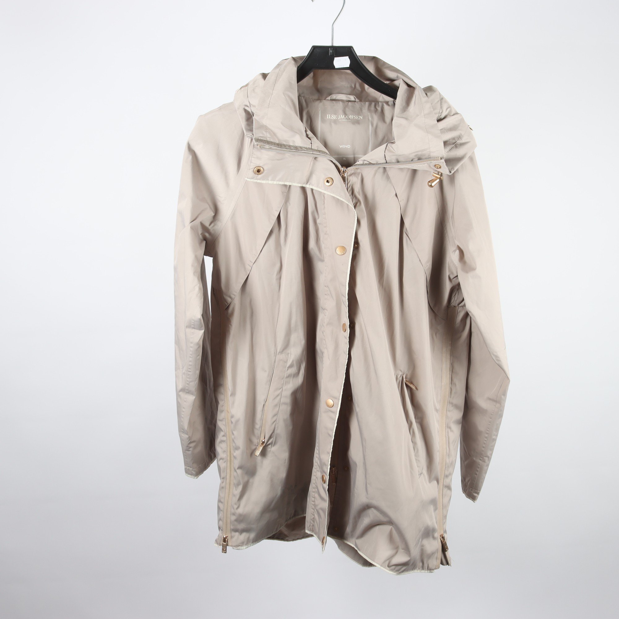 Vindjacka, Ilse Jacobsen, beige, stl. XL.