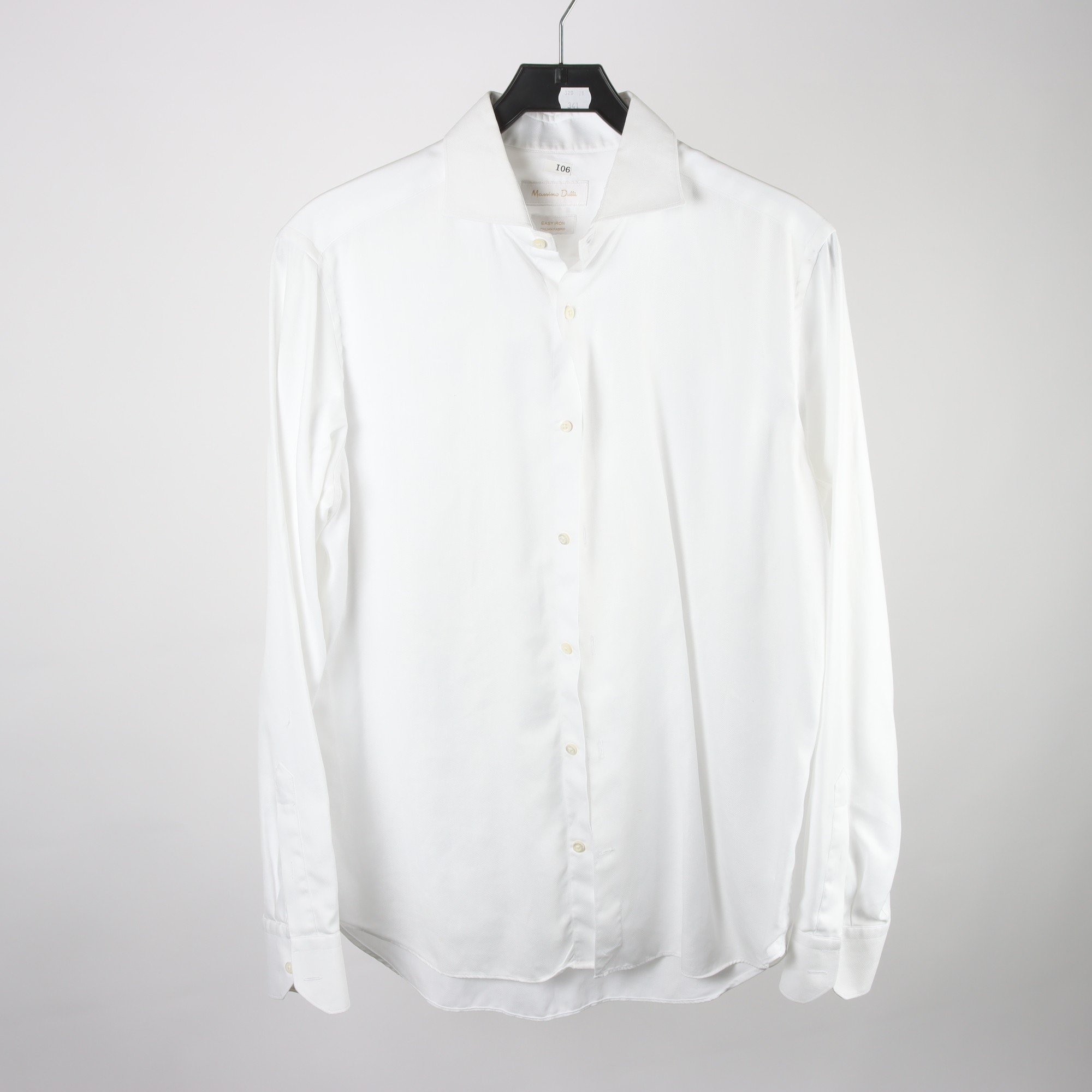 Skjorta, Massimo Dutti, vit, stl. 41.