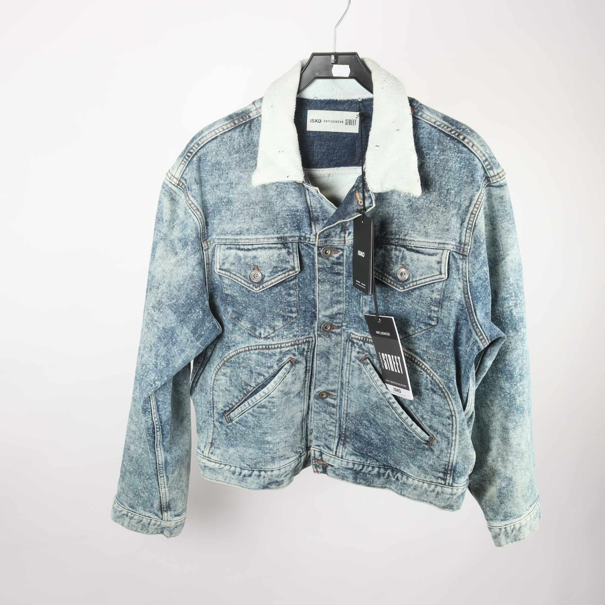 Jeansjacka, Isko Influencer Street, blå, stl. ca. M.
