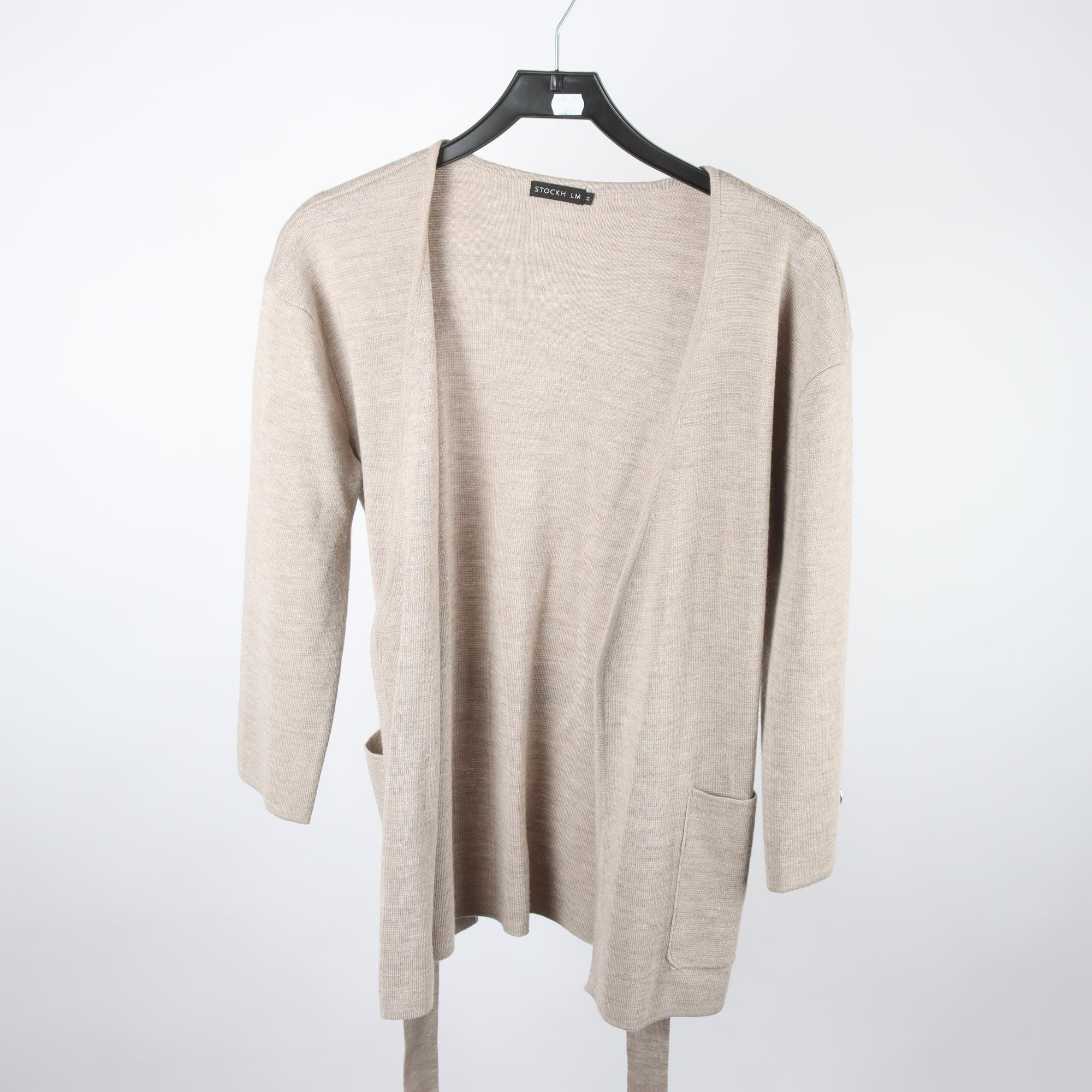 Kofta, Stockh LM, beige, ullmix, stl. M.