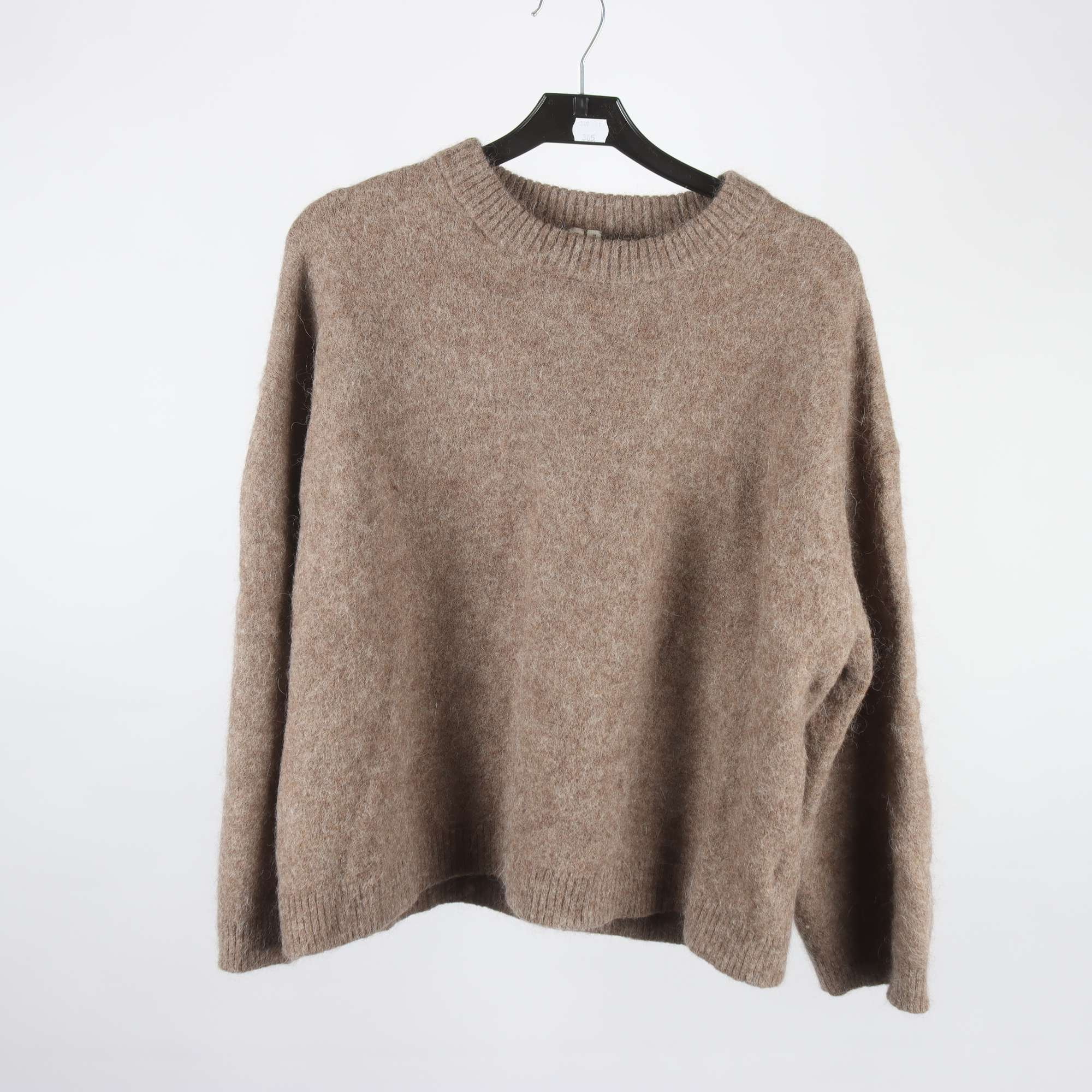 Tröja, Arket, brun, ull, alpaca, stl. M.