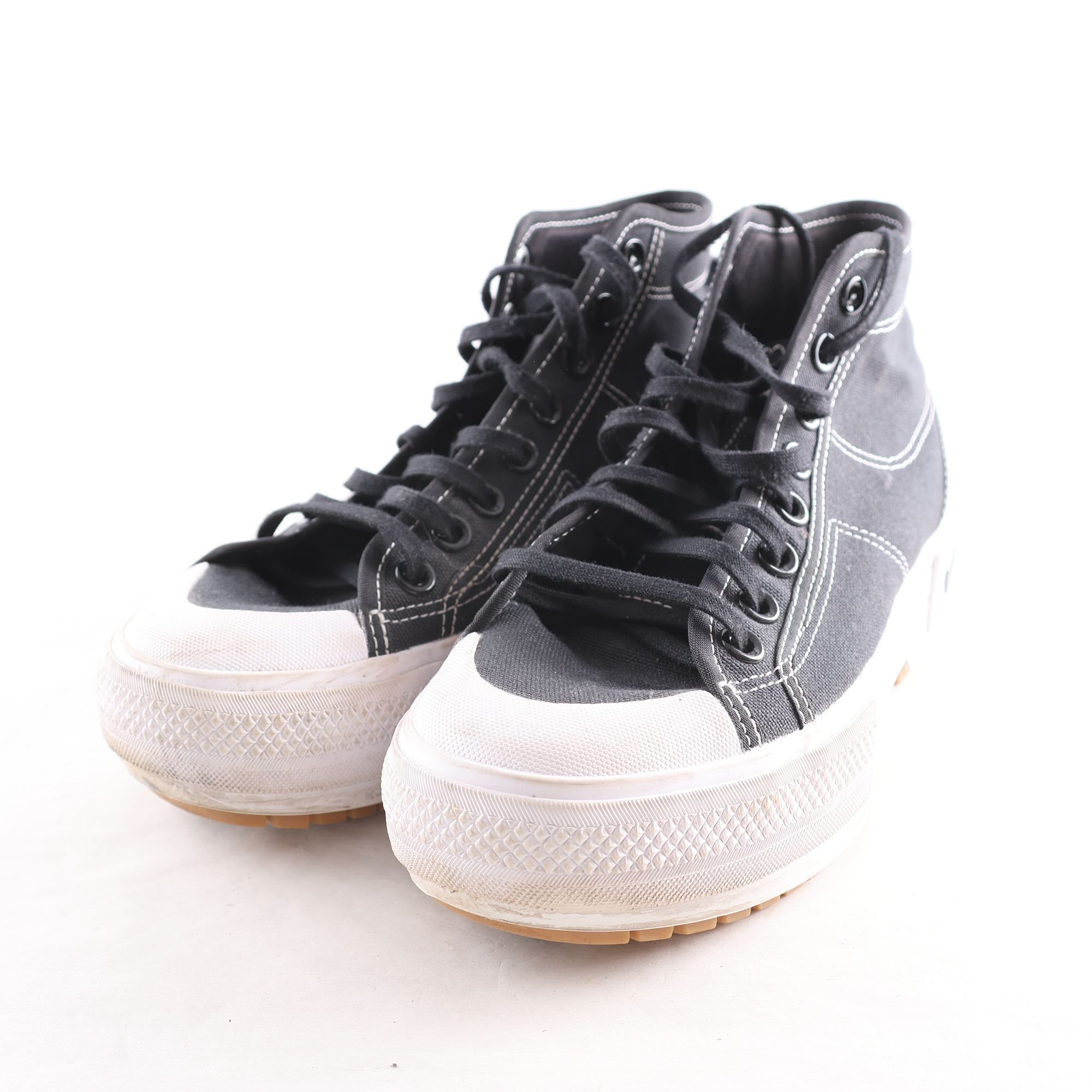 Sneakers, Adidas, vit, svart, stl. US 8.