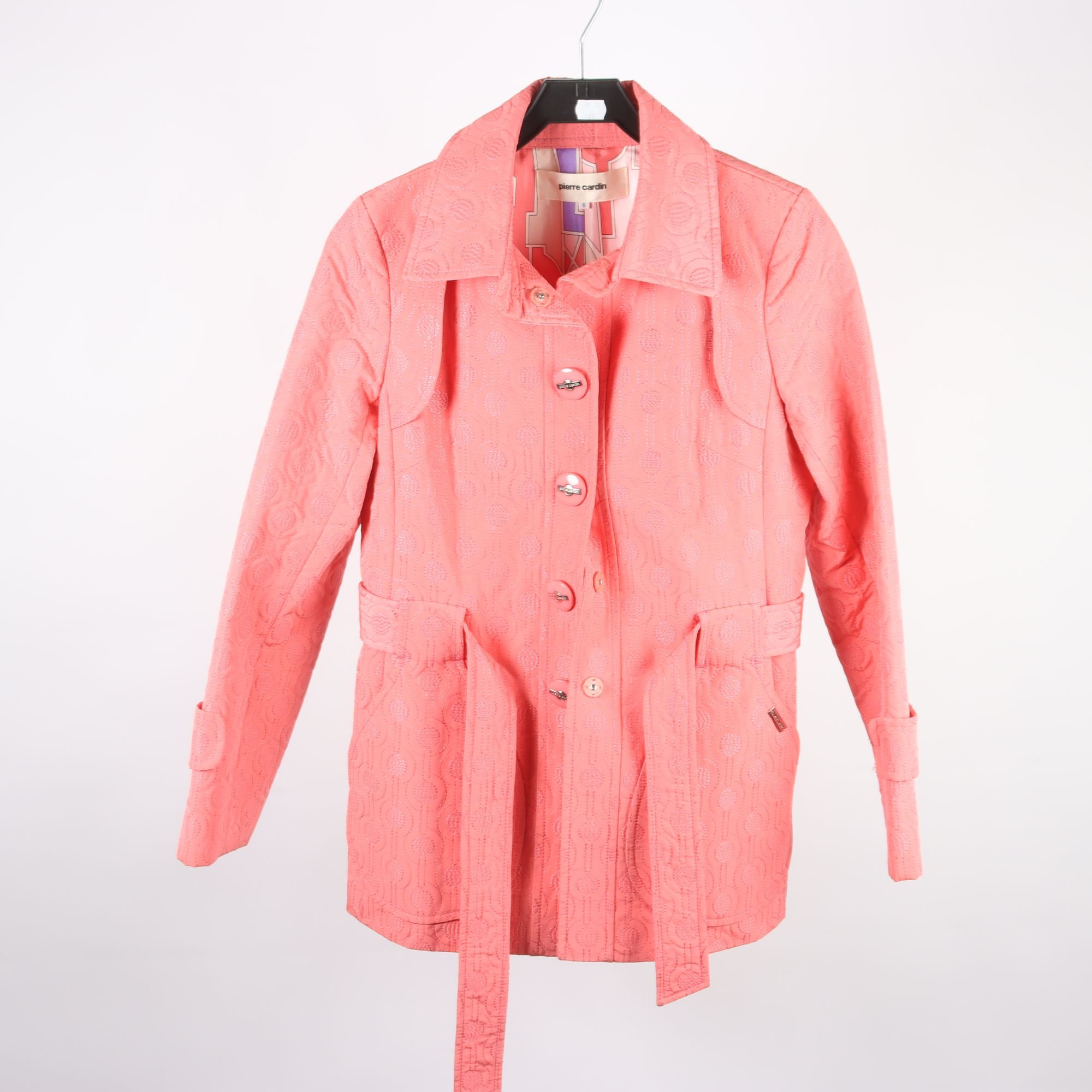 Sommarjacka, Pierre Cardin, orange, stl. ca. XS.