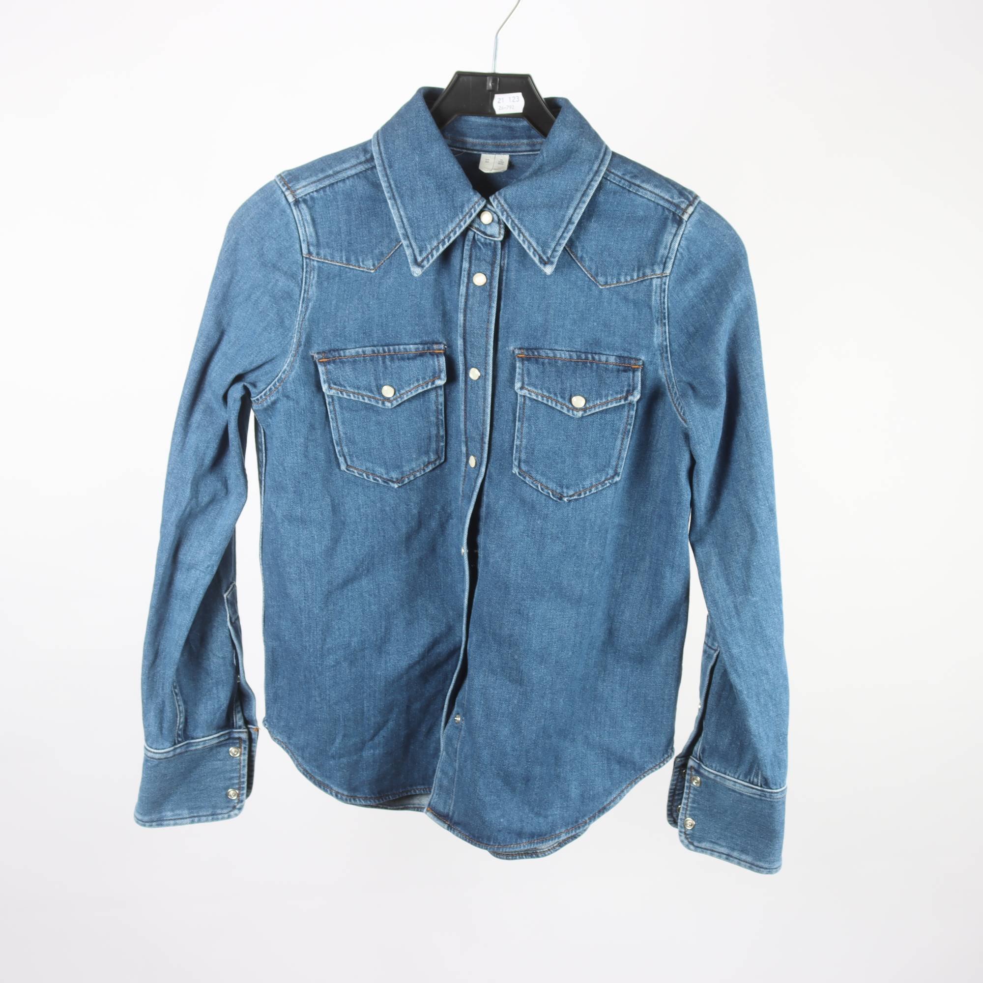Jeansskjorta, Arket, stl. 34