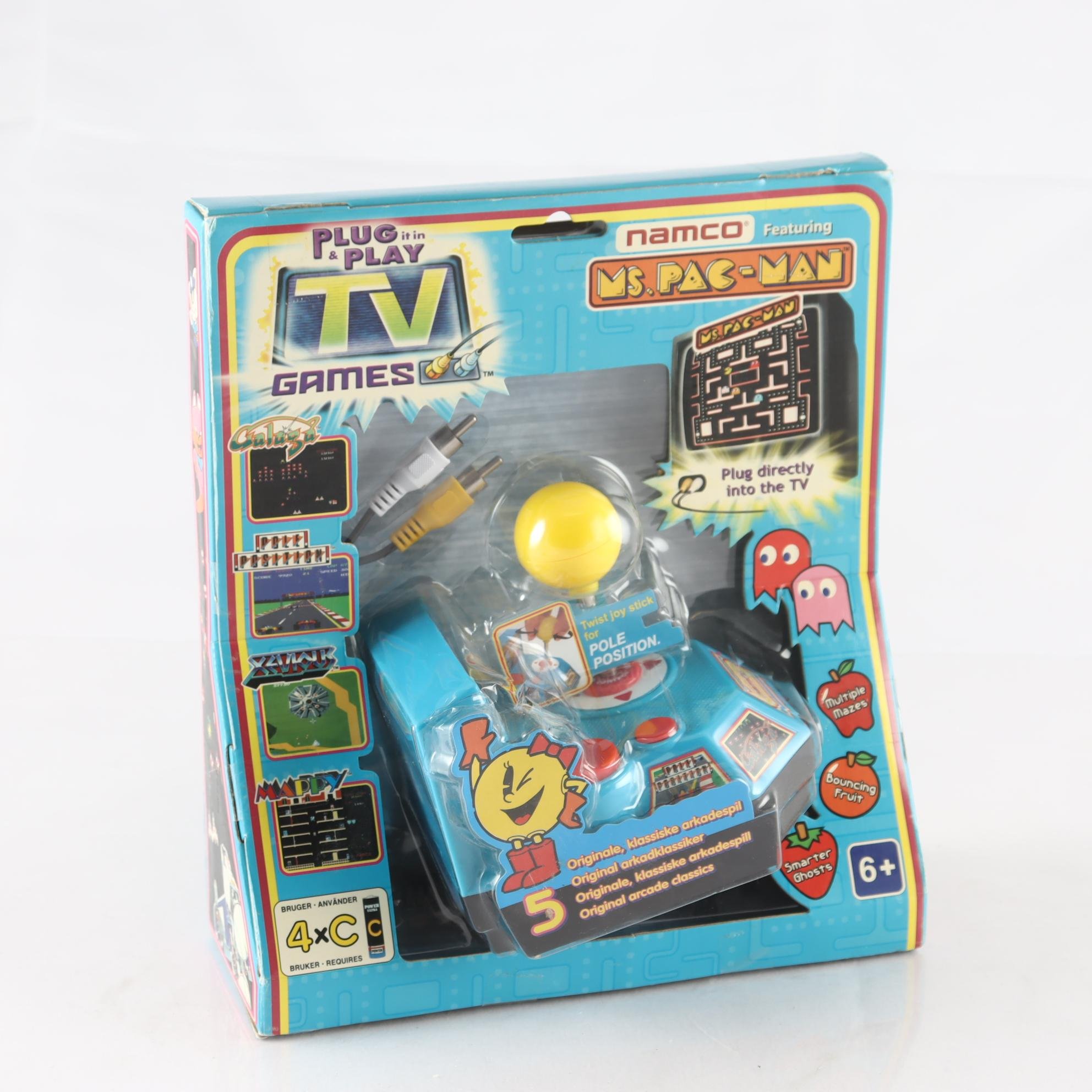 Tv-spel, MS. Pac-man, plug & play.