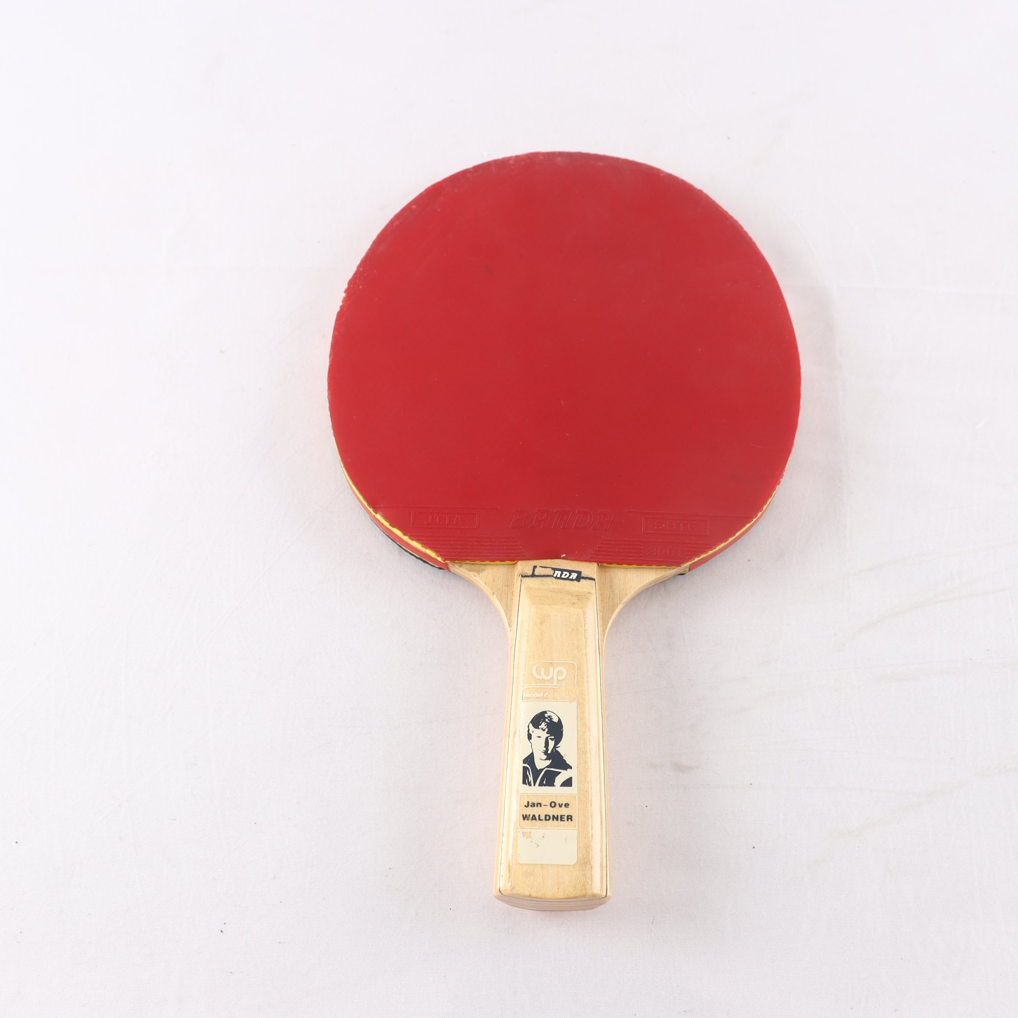 Pingisracket, Banda, Jan Ove Waldner,retro.