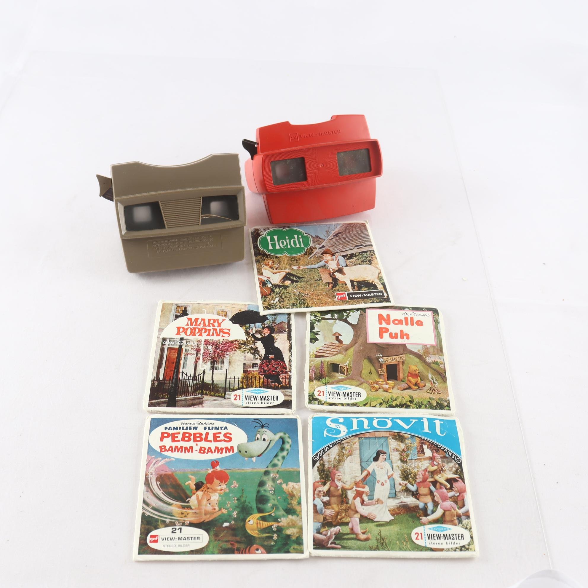 View master, 2st med skivor.