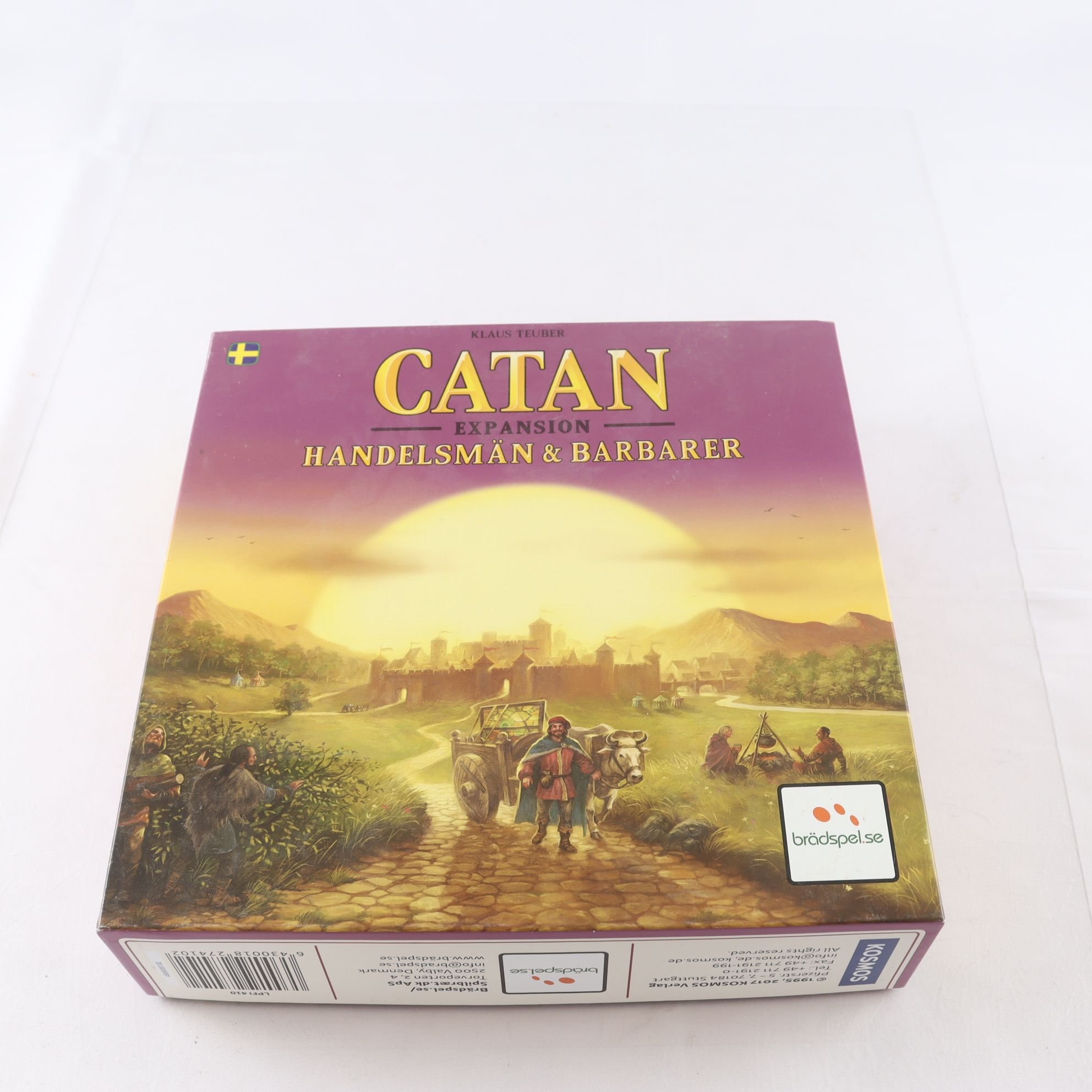 Spel, Catan-expansion, handelsmän och barbarer.