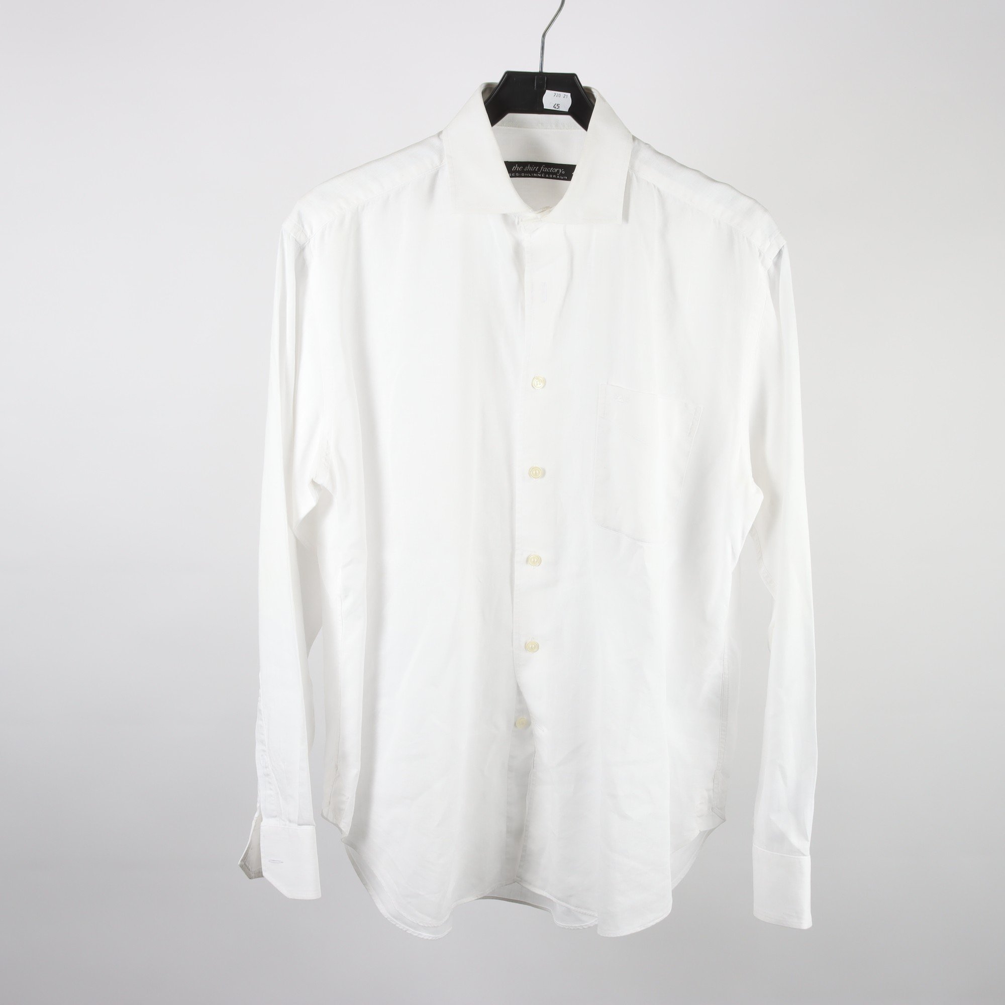 Skjorta, The Shirt Factory, vit, stl. M