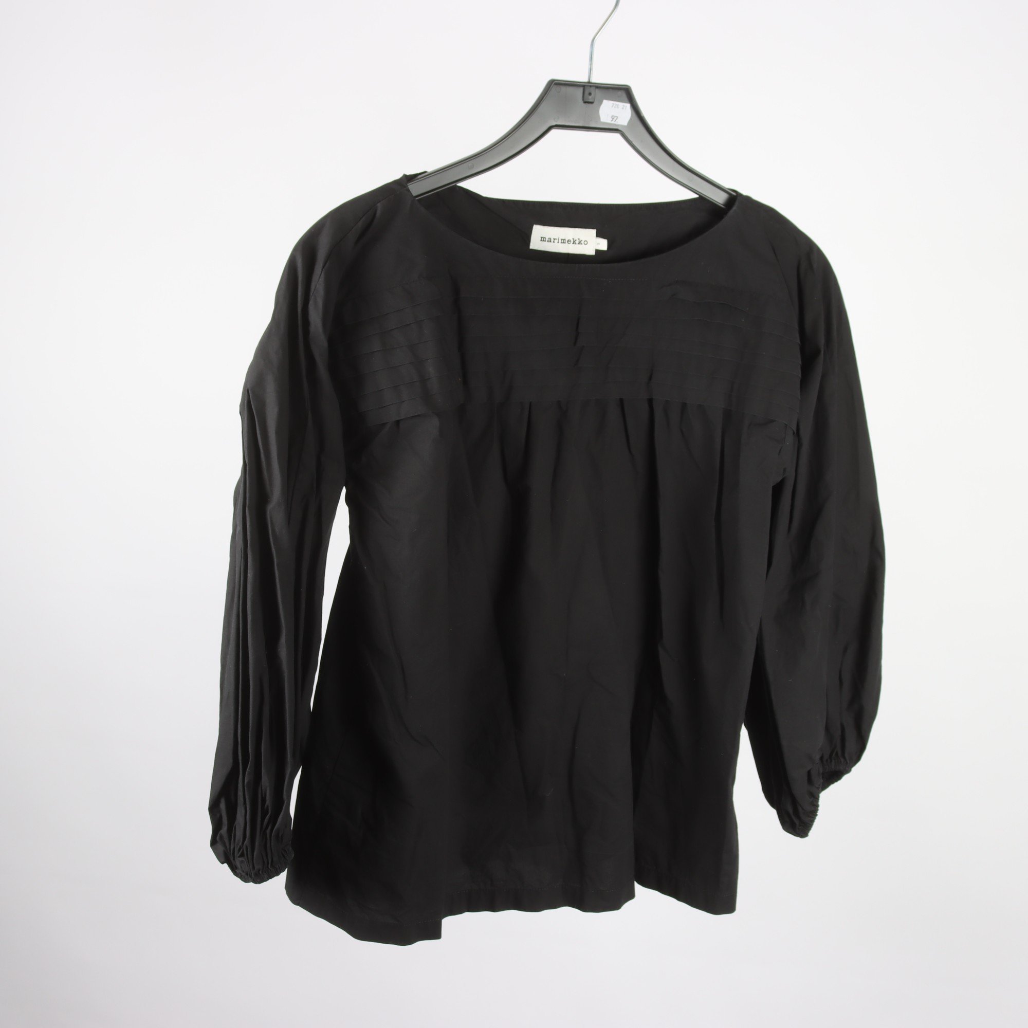 Blus, Marimekko, svart, stl. S
