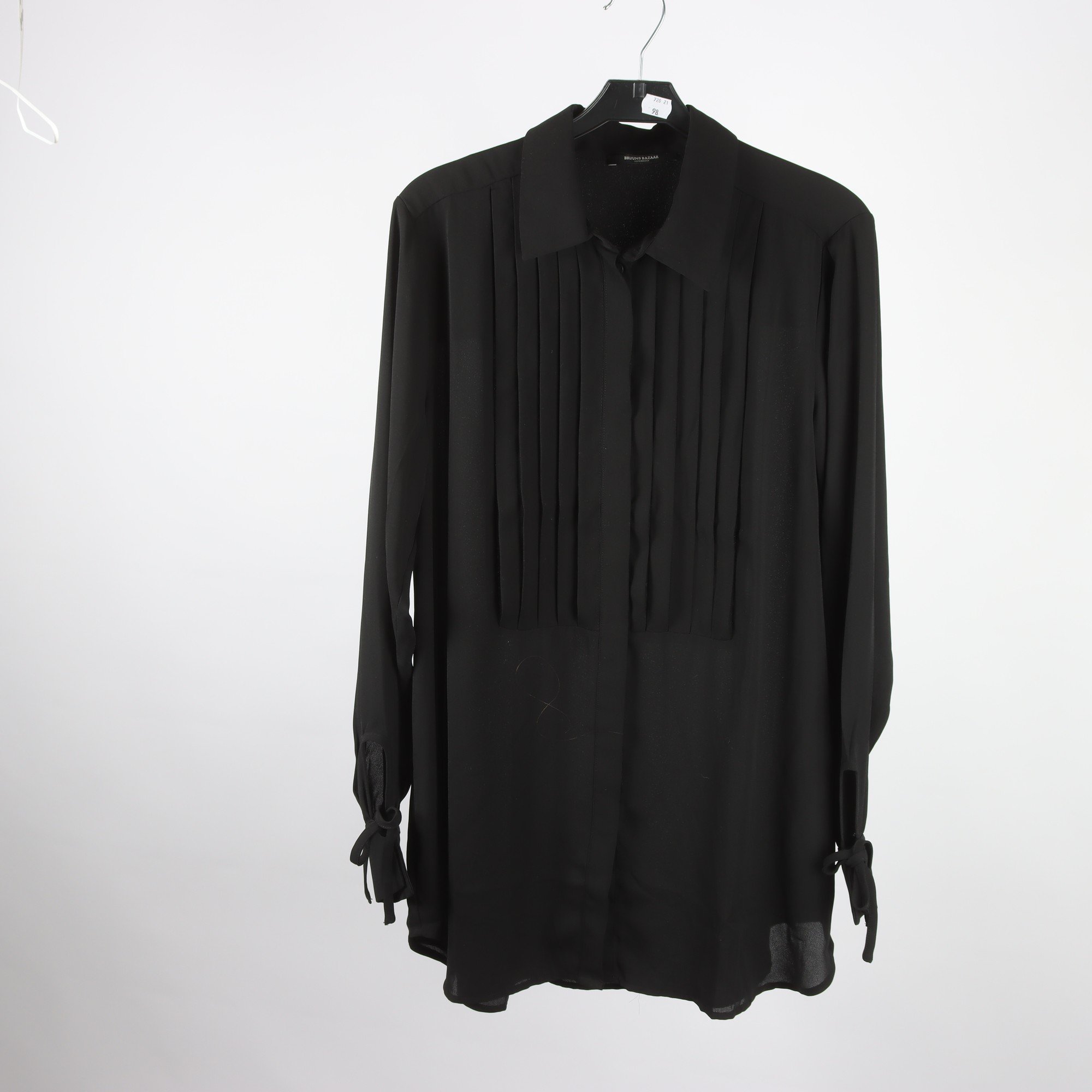 Blus, Bruuns bazaar, svart, stl. 38