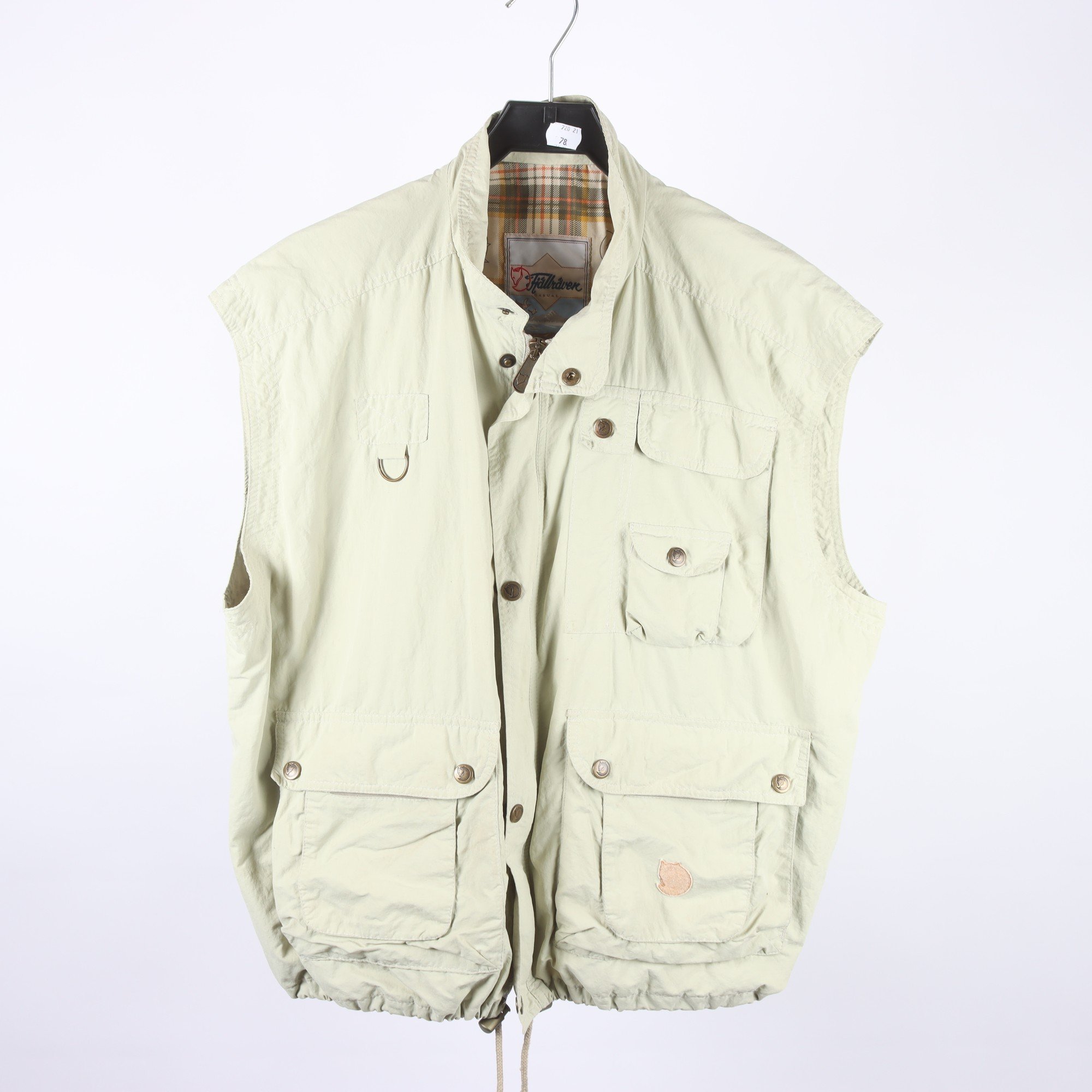 Väst, Fjällräven, beige, stl. M