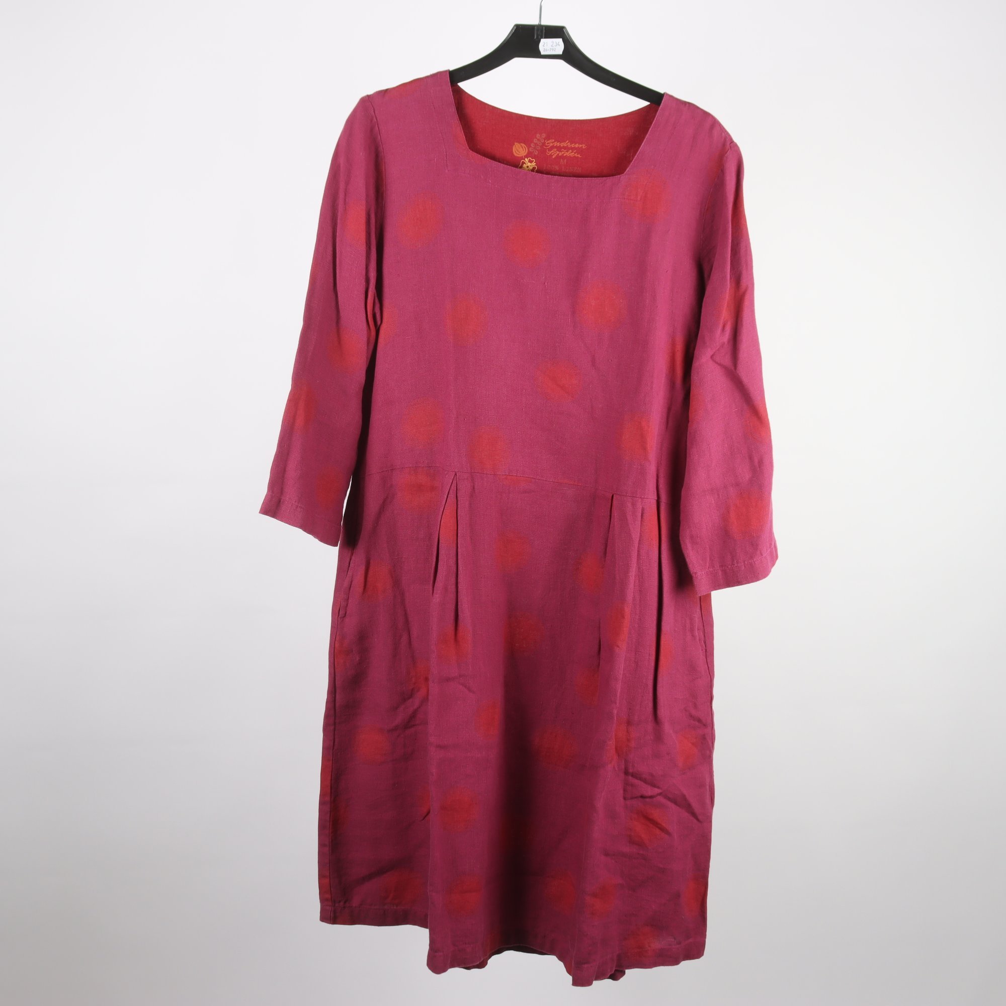 Klänning, Gudrun Sjödén, 100% lin, stl. M