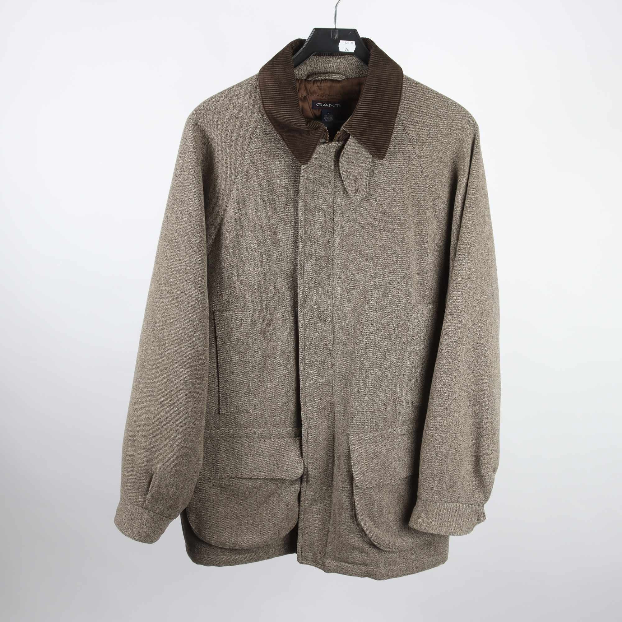Jacka, Gant, brunspräcklig, 100% ull, stl. M