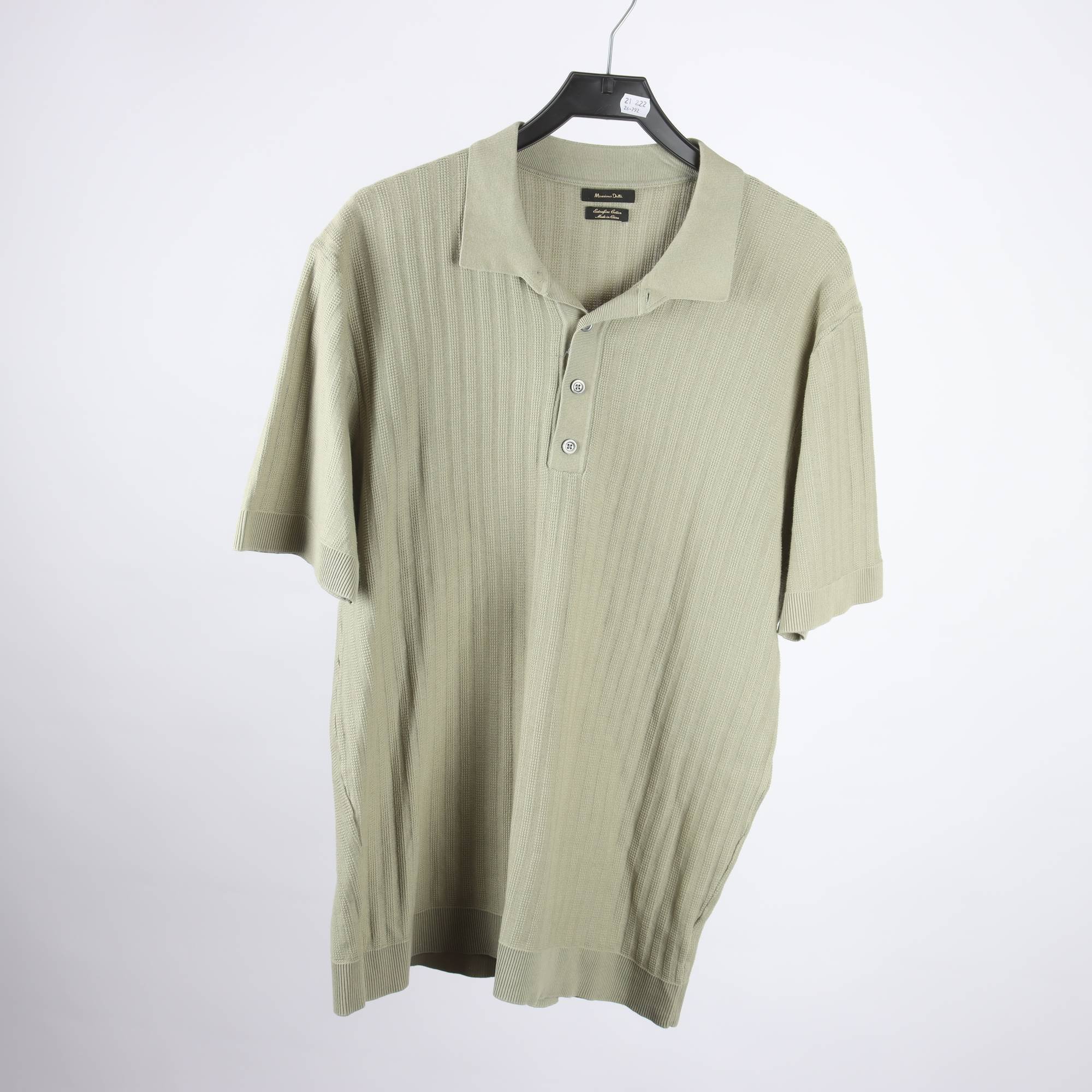 Stickad pikétröja, Massimo Dutti, stl. XL