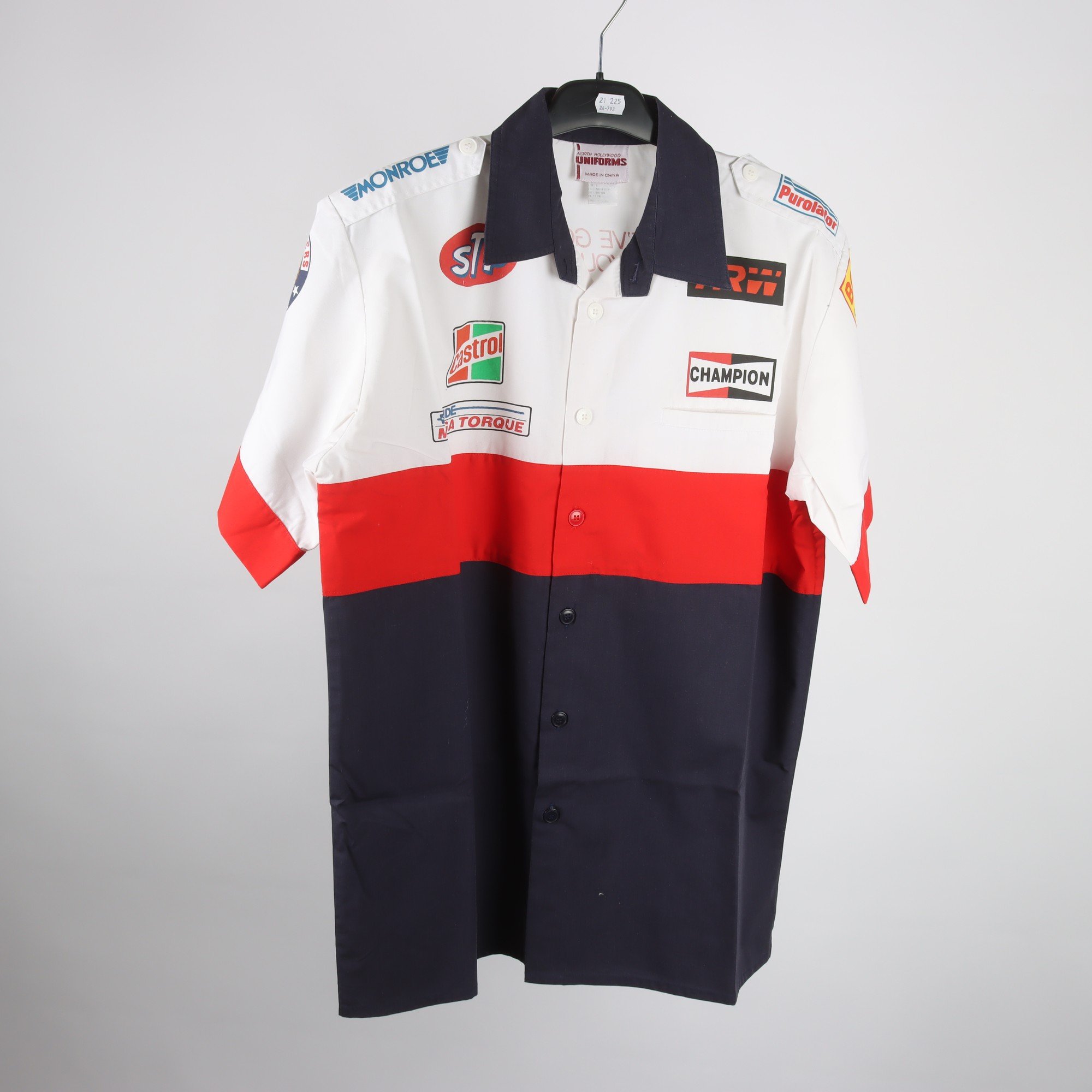 Skjorta, North Wollywood Uniforms, Racing, vintage, stl. L