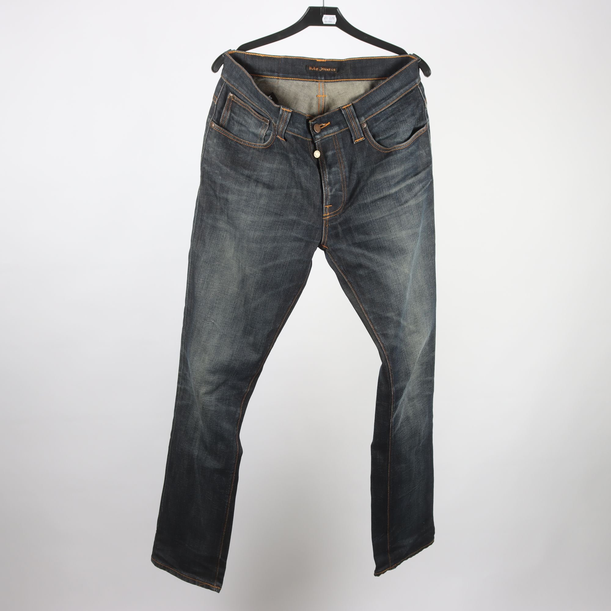 Jeans, Nudie ”Grim Tim”, stl. 33/34