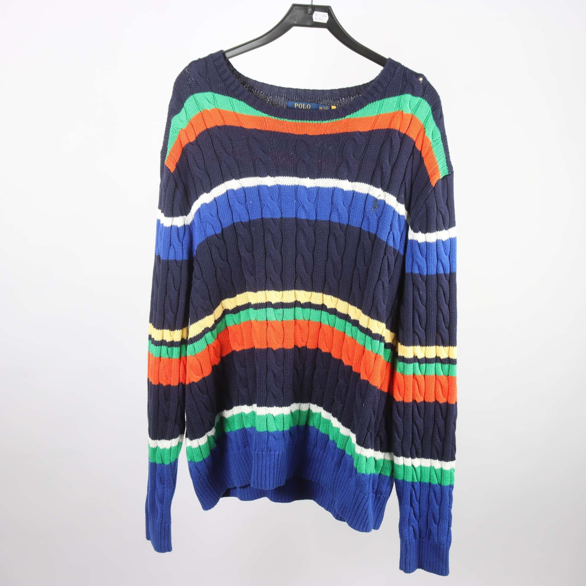 Stickad tröja, Polo Ralph Lauren, stl. XXL
