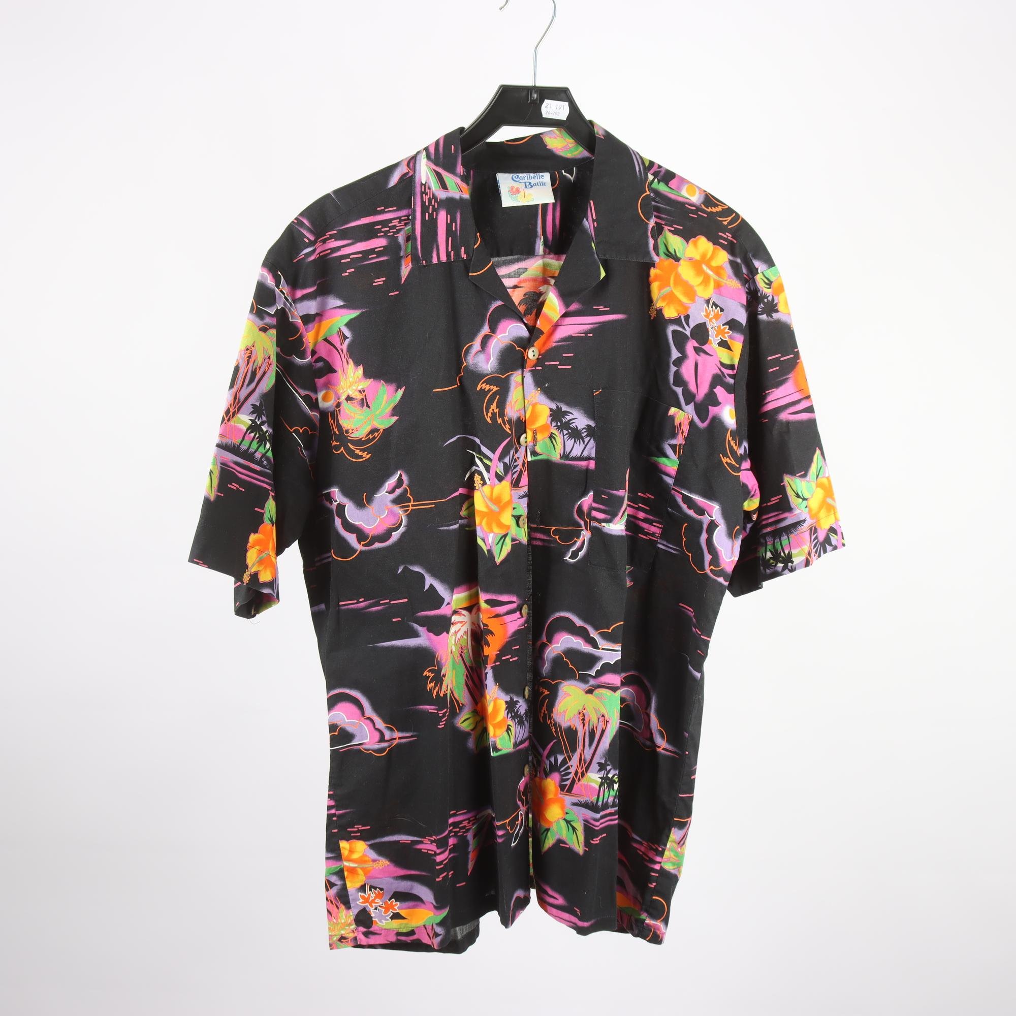 Skjorta, Caribelle Batik, Mde in St. Lucia, stl. XL