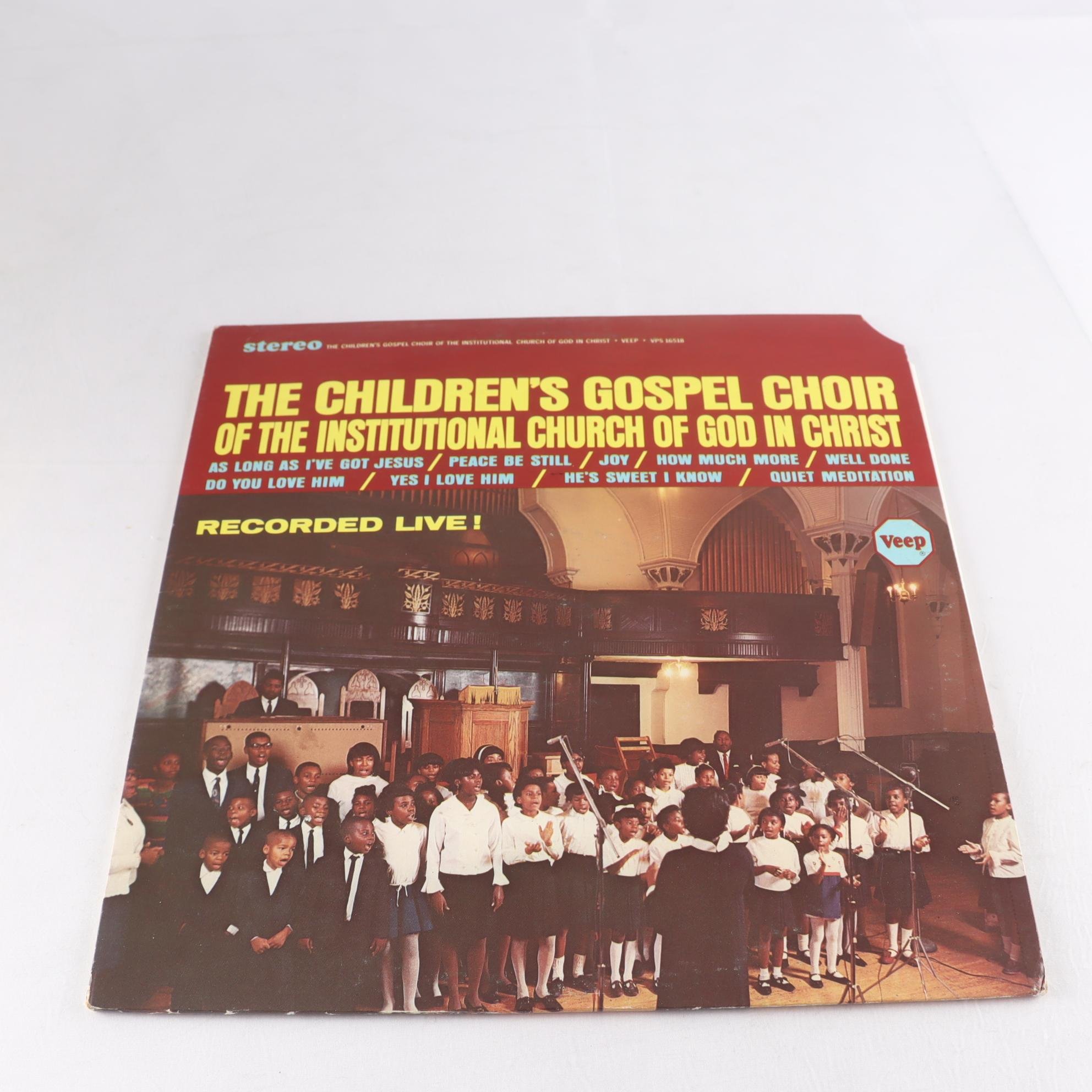 LP The Children’s Gospel Choir Of The Institutional Church Of God In Christ