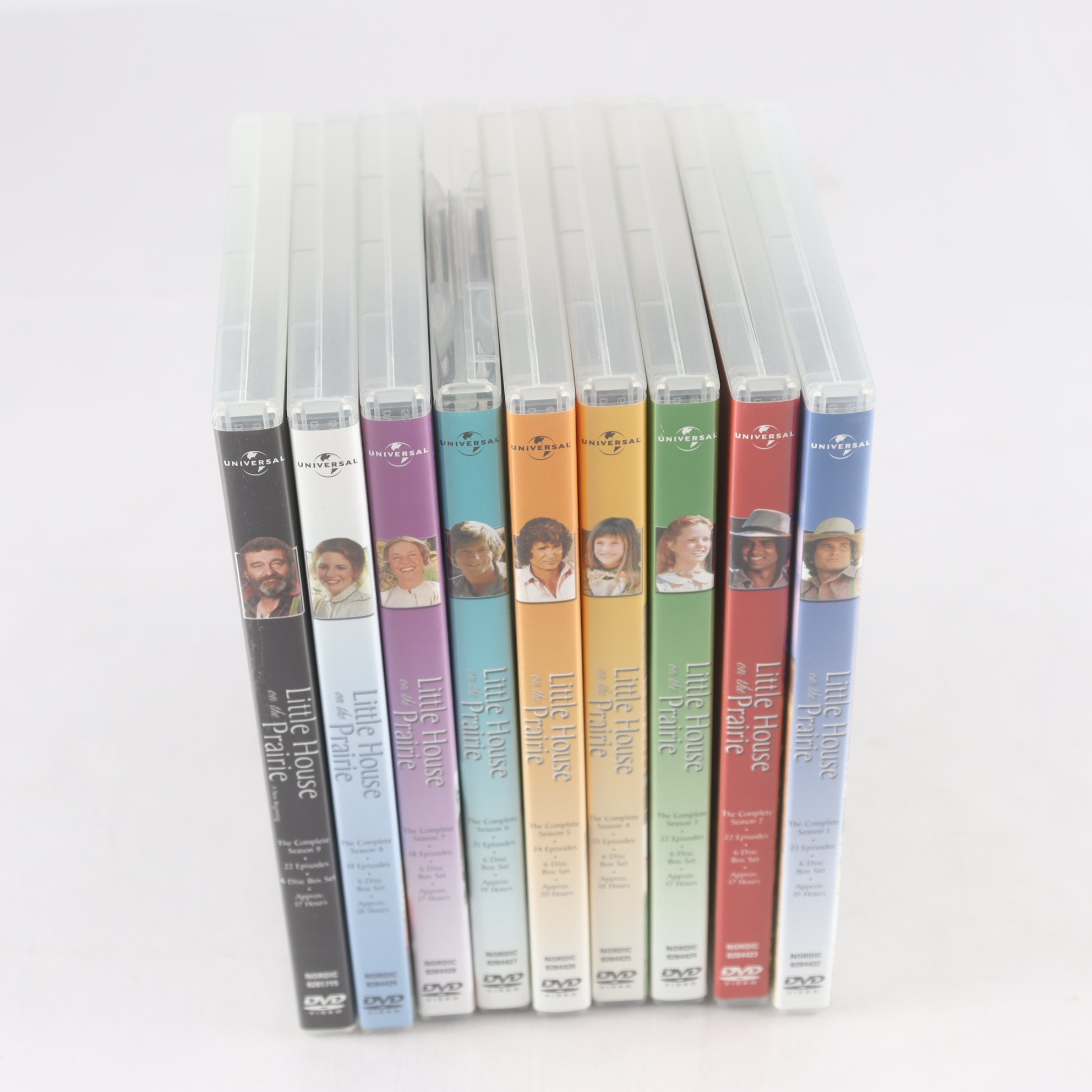 DVD Little House on the Prairie, Säsong 1-9