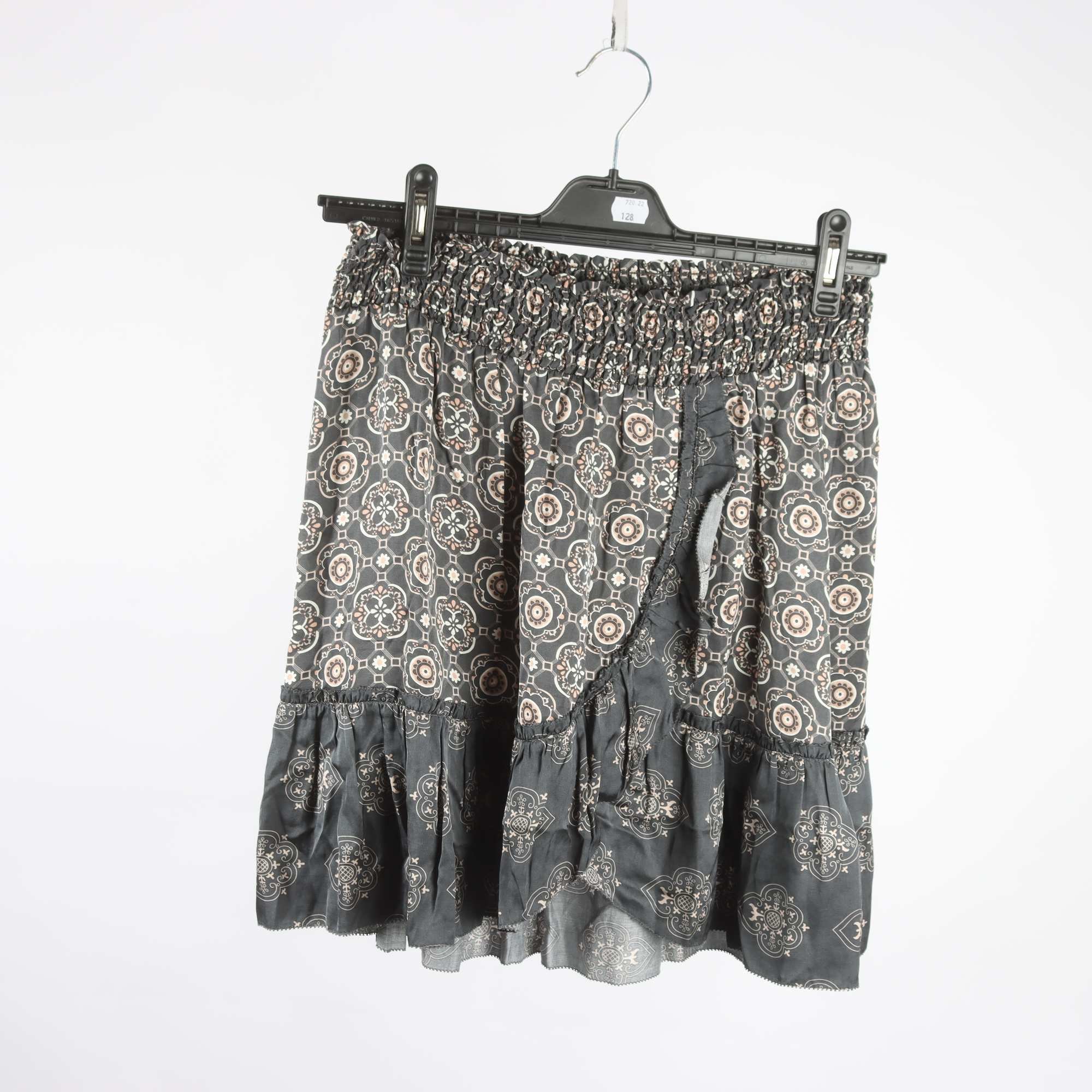Kjol, Odd Molly, grå, mönstrad, stl. 2 (M)