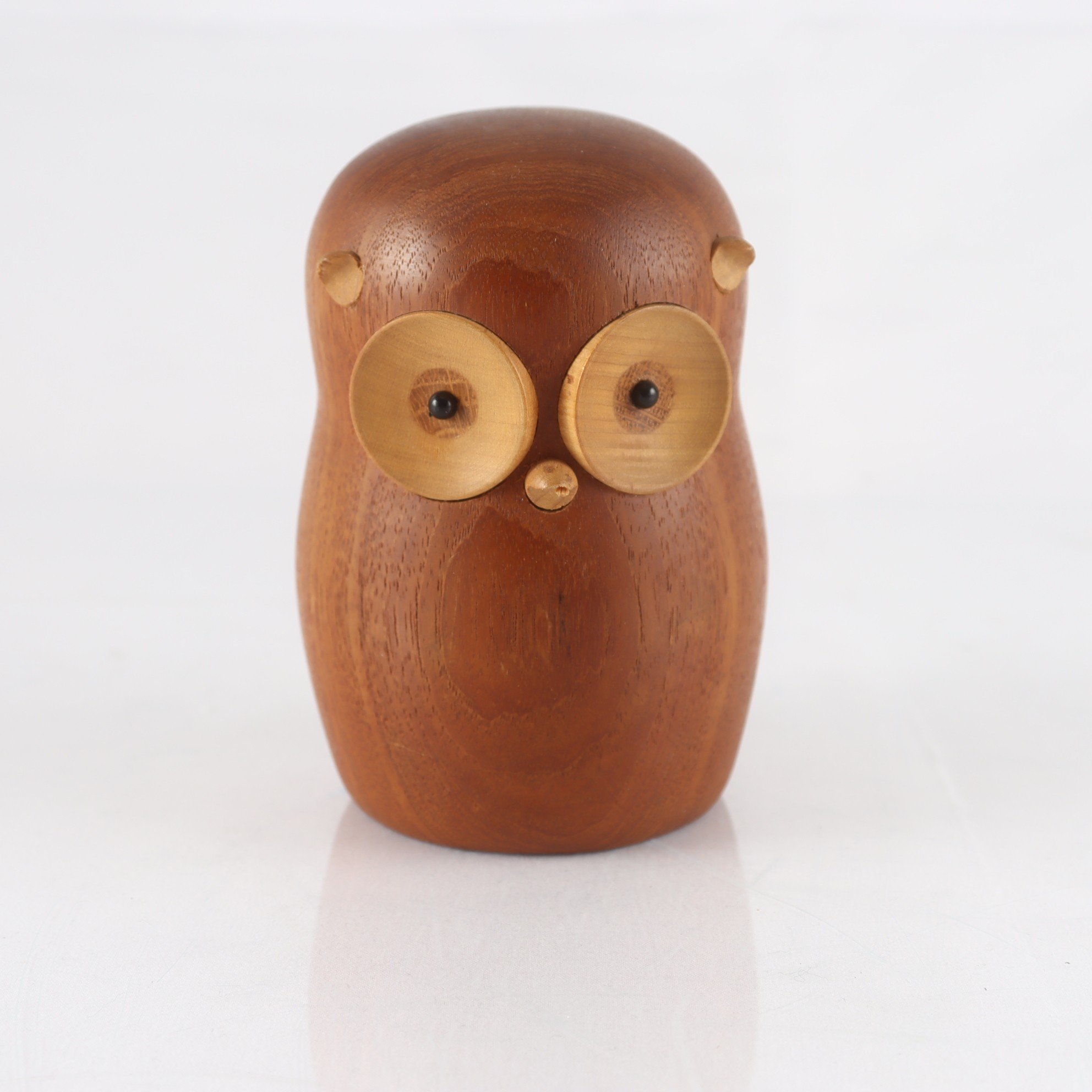 Figurin,uggla, teak, Lourids Lönborg, Danmark