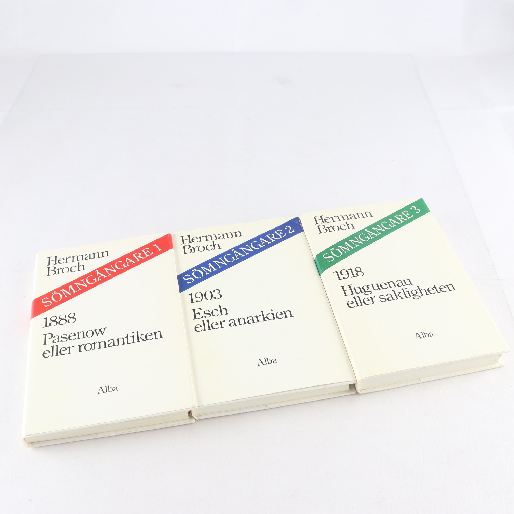Hermann Broch, Sömngångare, Vol. 1-3