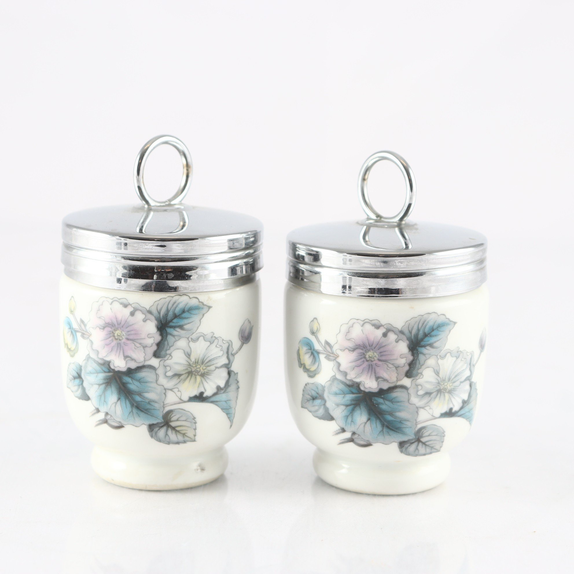 Äggkokare, Royal Worcester, England, 2 st