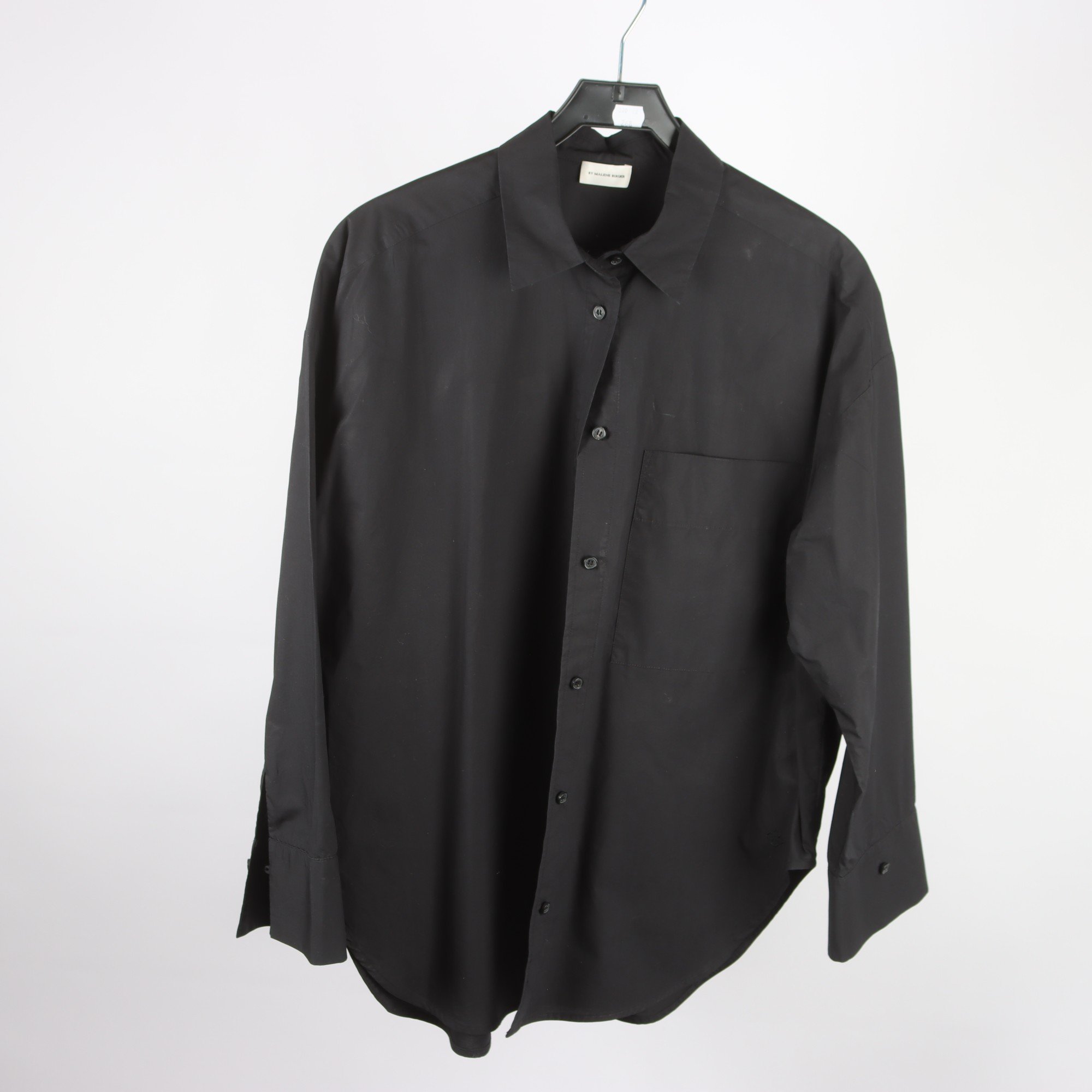 Skjorta, By Malene Birger, svart, stl. 34.