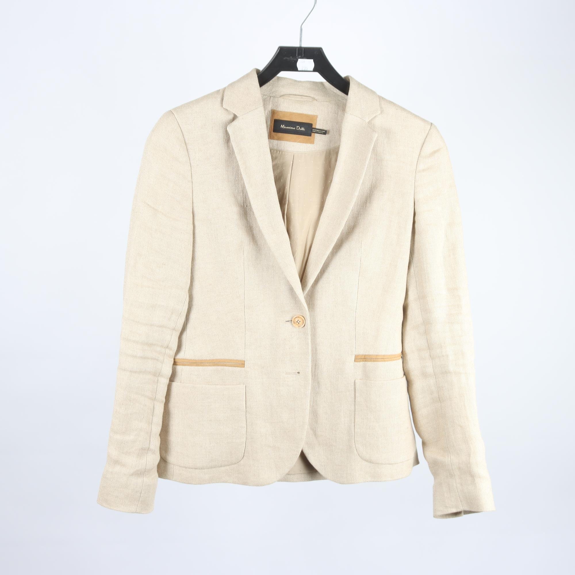 Kavaj, Massimo Dutti, beige, stl. 38.
