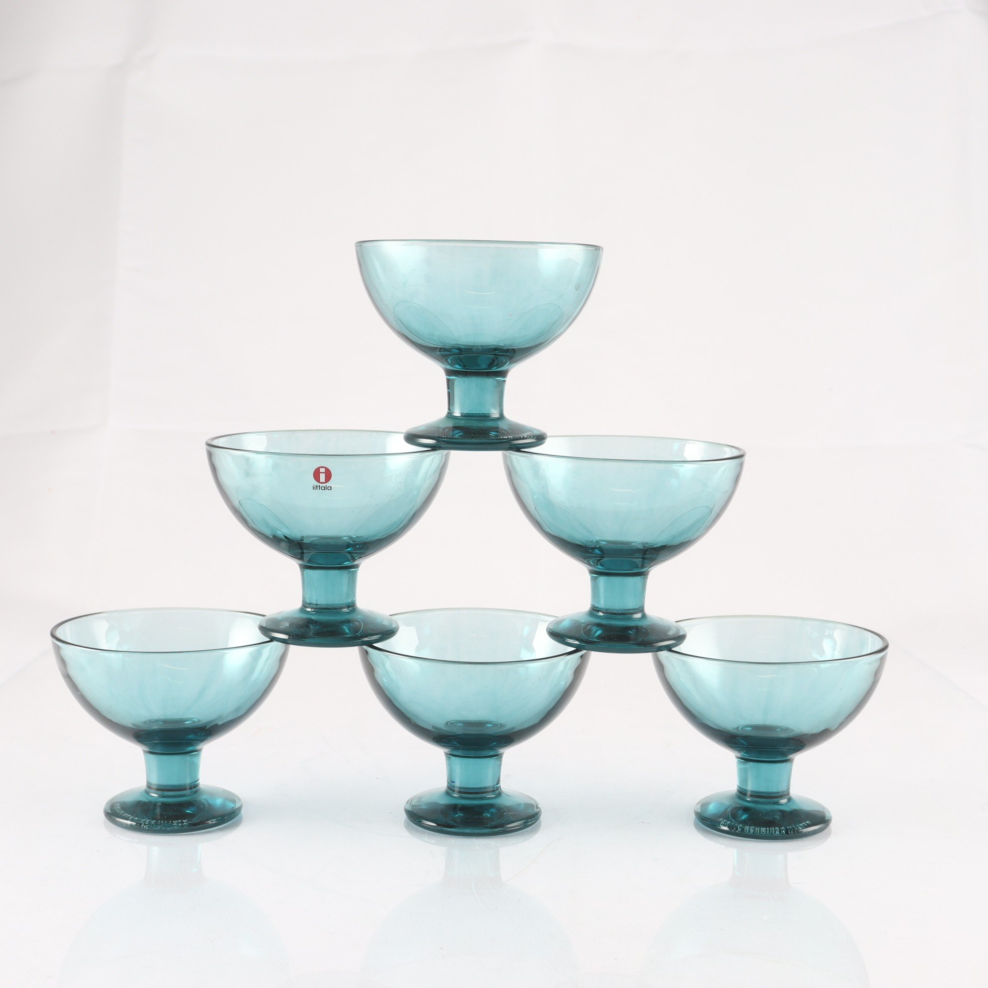 Dessertskålar, Verna, Kerttu Nurminen, Iittala, 6 st