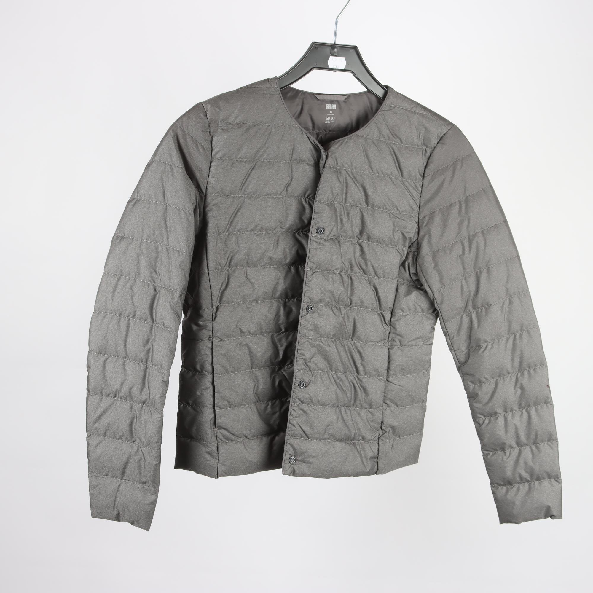Dunjacka, Uniqlo, grå, stl. XS.