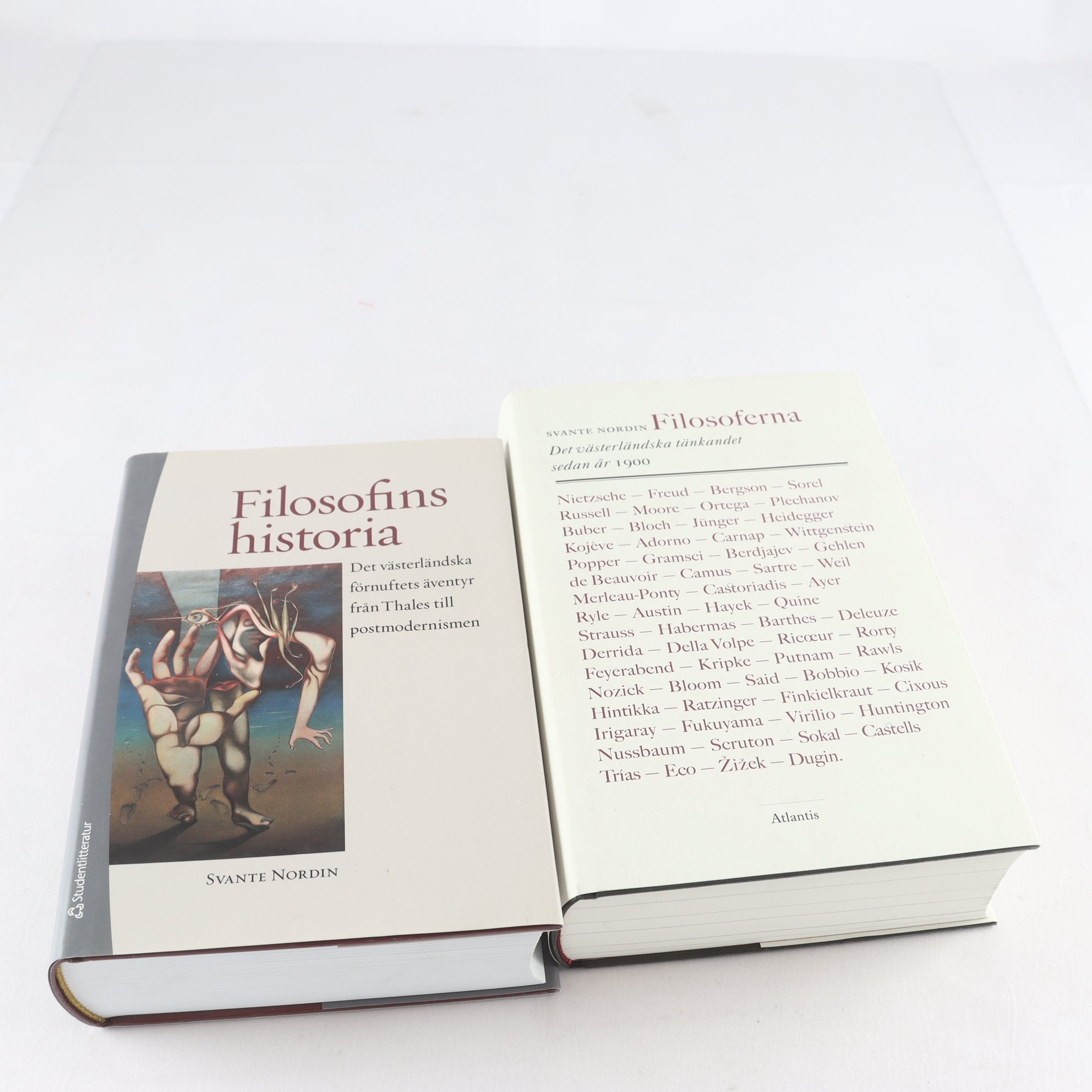 Svante Nordin, Filosofins historia + Filosoferna