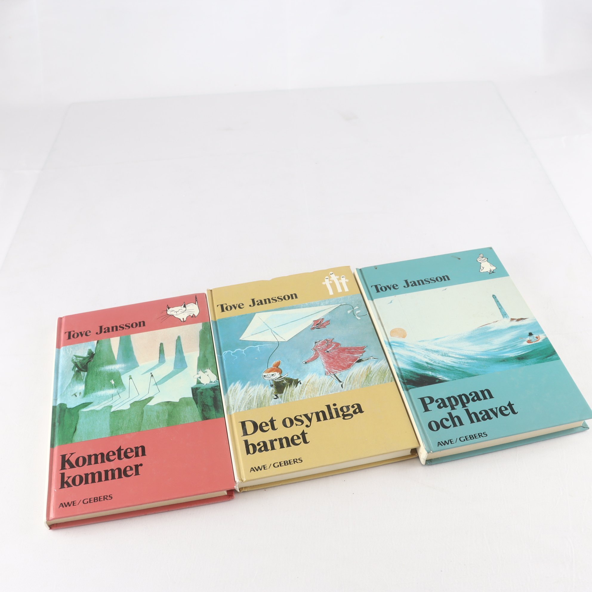 Tove Jansson, bokpaket med 3 volymer