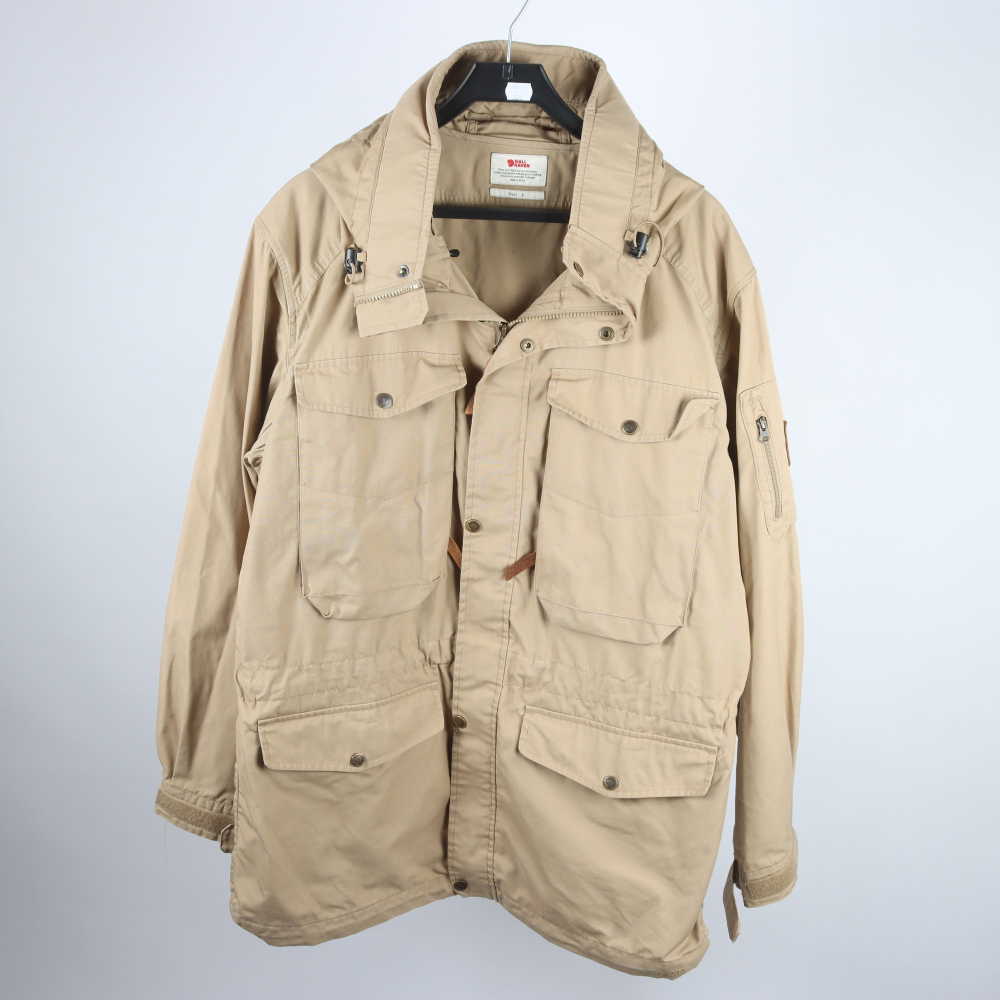 Friluftsjacka, Fjällräven, beige, stl. L.
